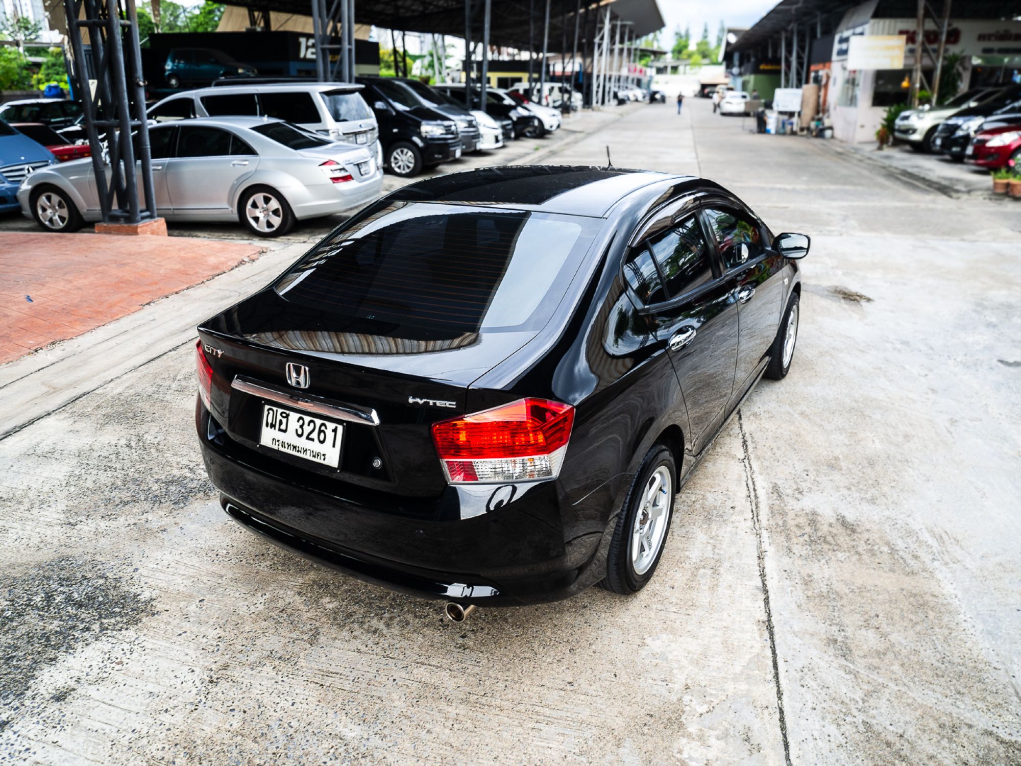 2009 Honda City สีดำ (รูปที่ 7)