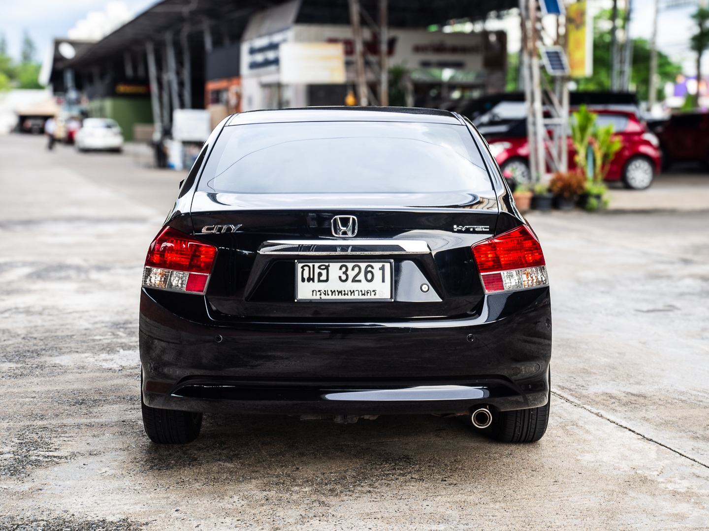 2009 Honda City สีดำ (รูปที่ 6)