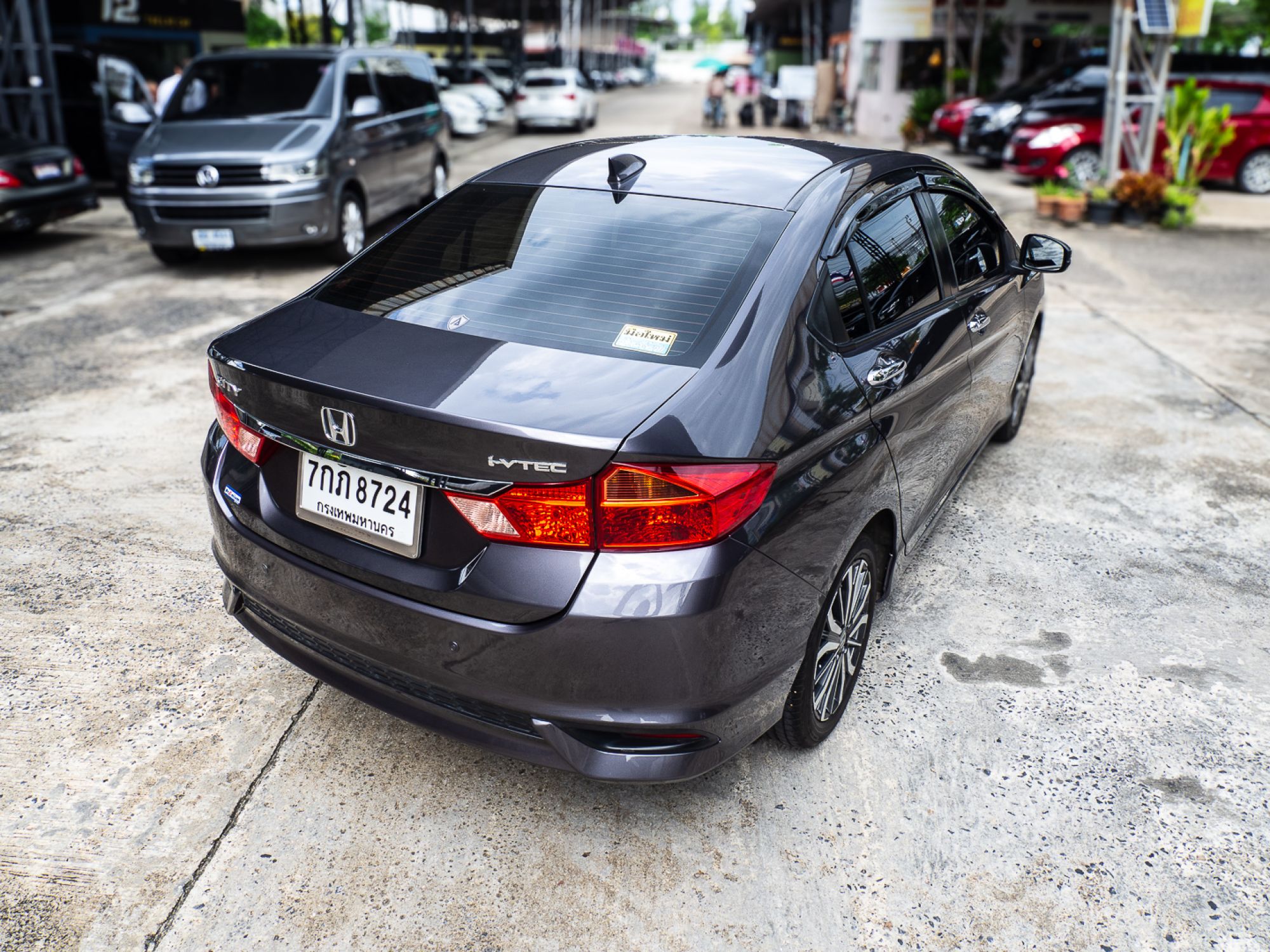 2018 Honda City สีเทา (รูปที่ 14)
