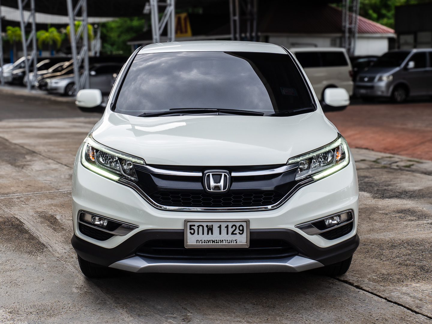 2016 Honda CR-V สีขาว