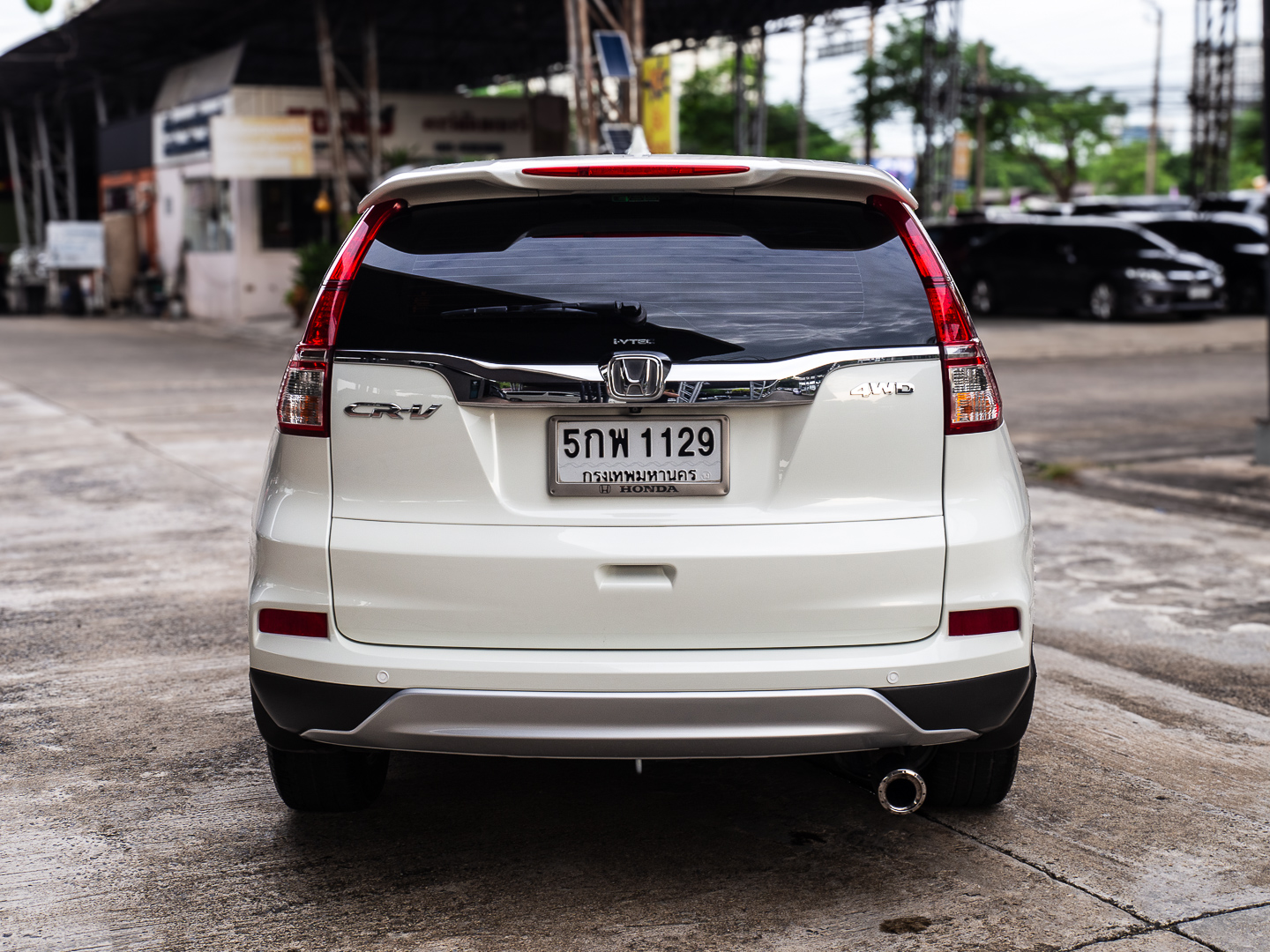 2016 Honda CR-V สีขาว (รูปที่ 6)