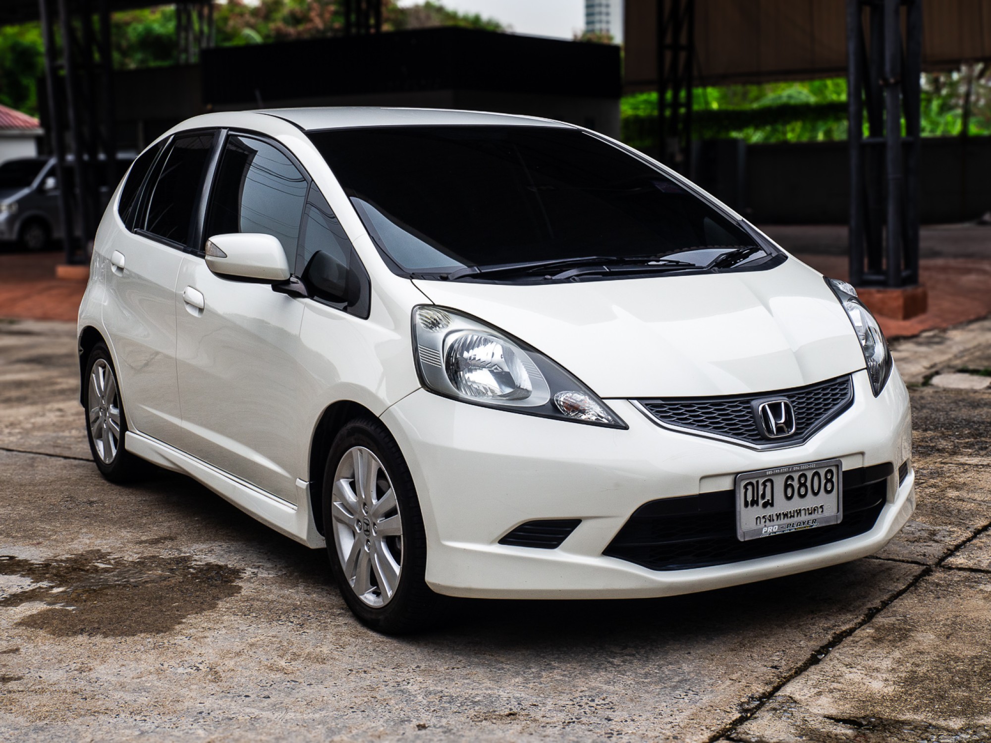 2008 Honda Jazz GE สีขาว