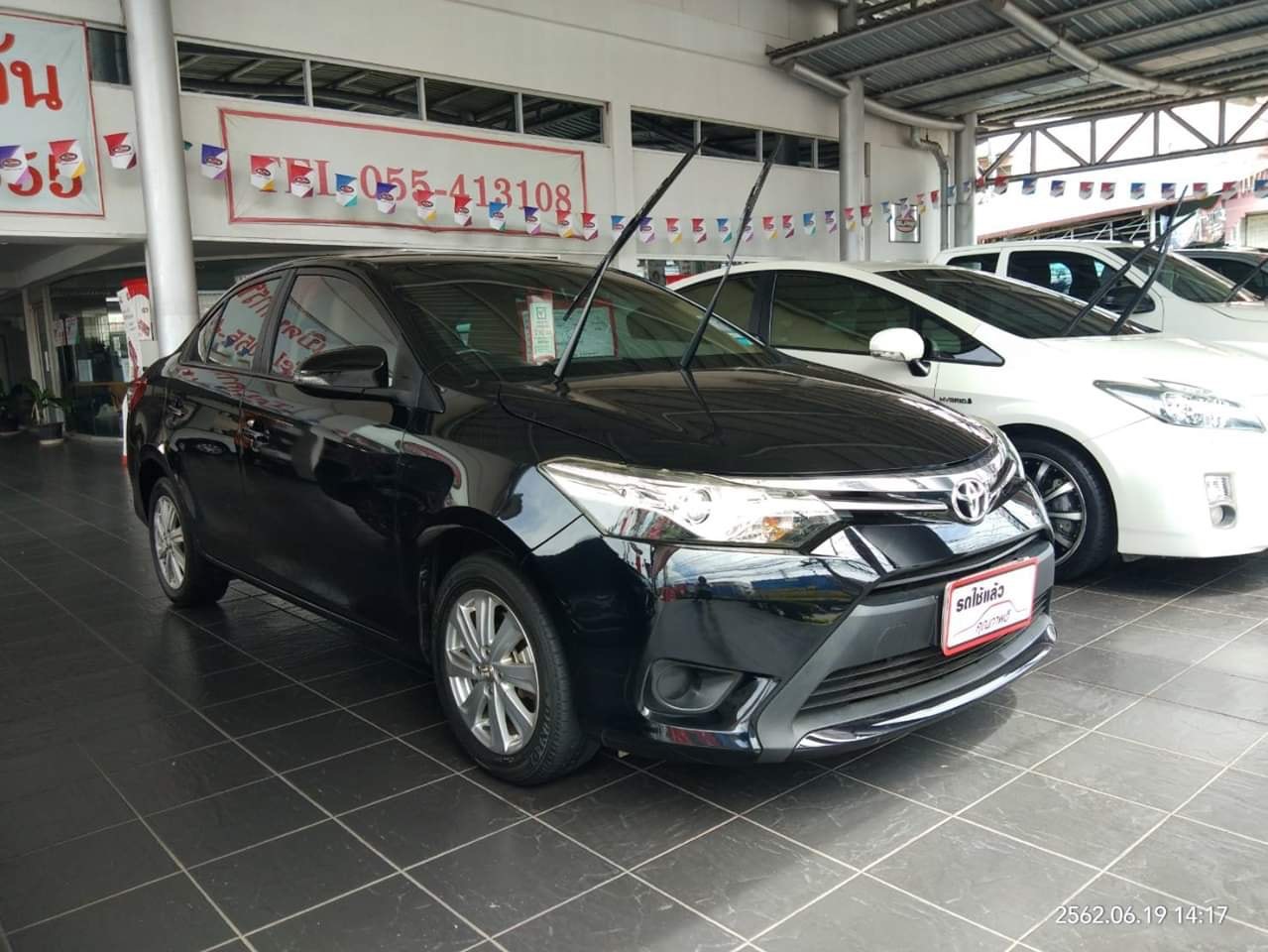 Toyota Vios ปี 2013 สีดำ (รูปที่ 3)