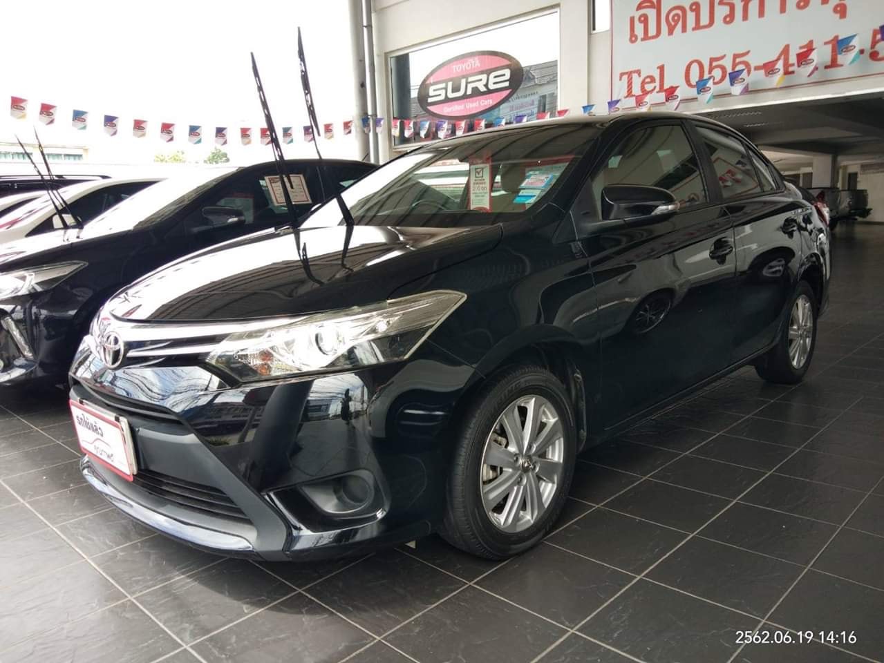 Toyota Vios ปี 2013 สีดำ (รูปที่ 2)