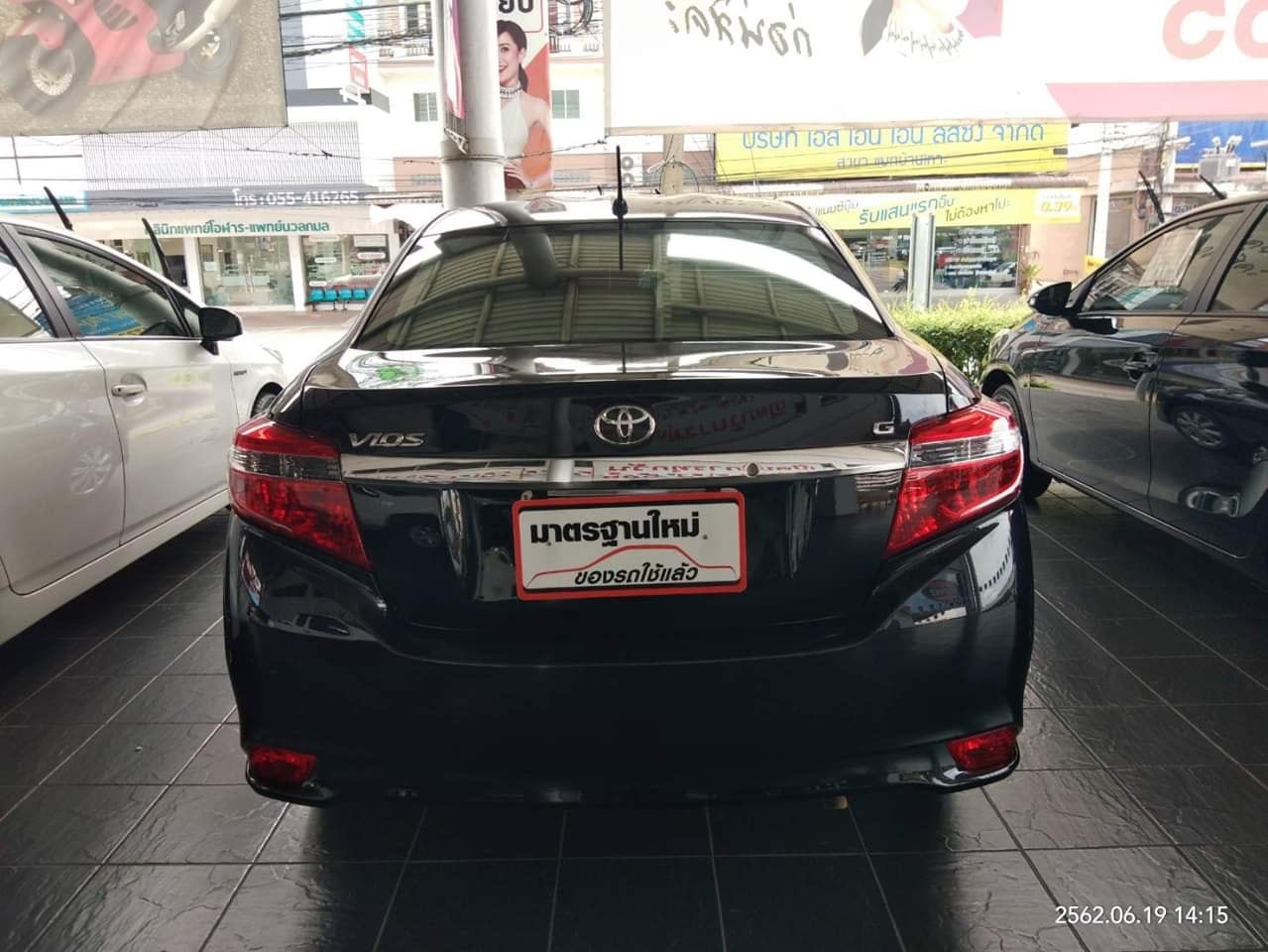 Toyota Vios ปี 2013 สีดำ (รูปที่ 10)