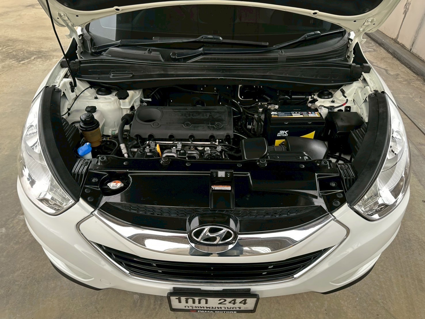 2010 Hyundai Tucson สีขาว (รูปที่ 19)