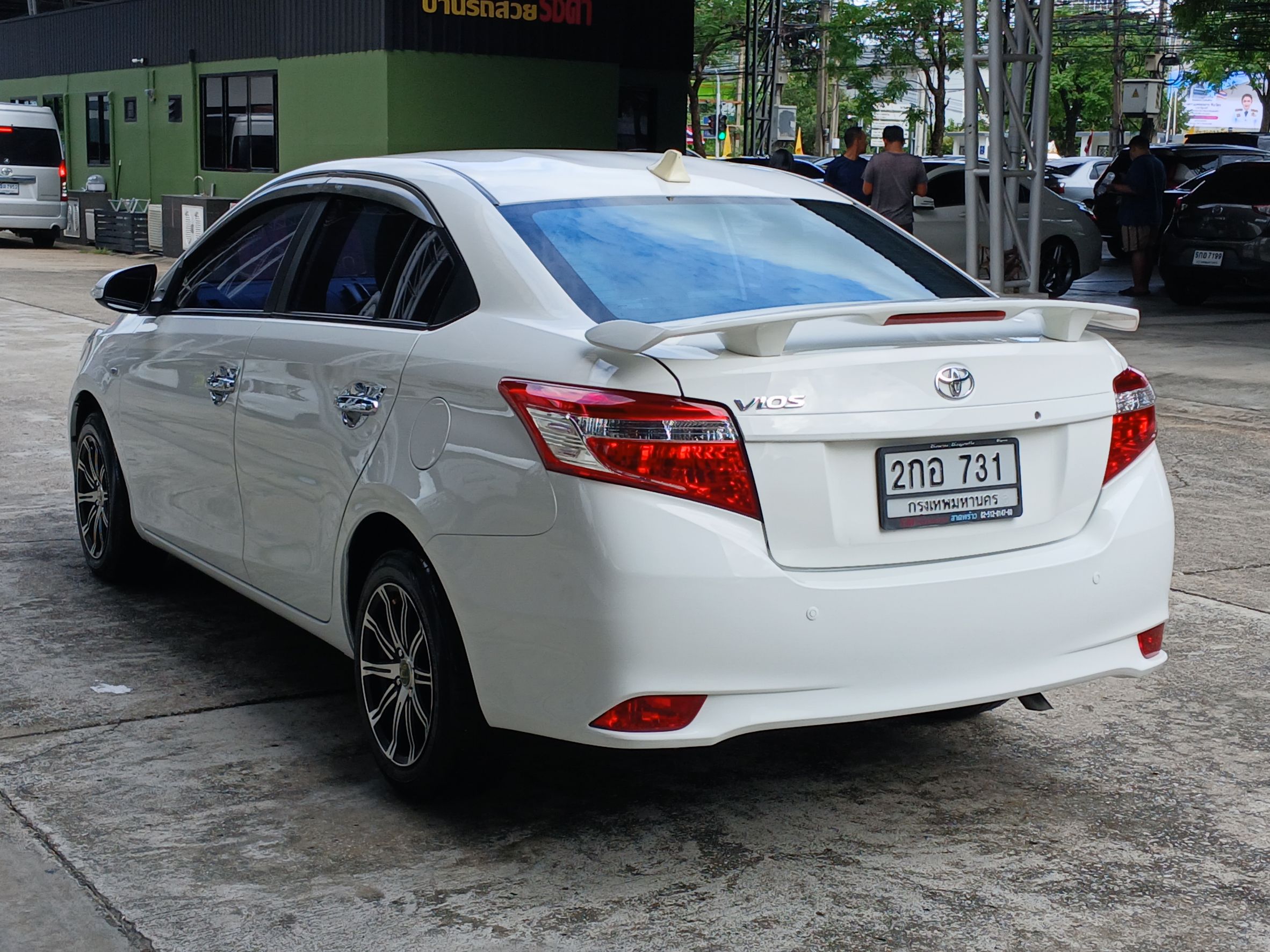2014 Toyota Vios สีขาว (รูปที่ 7)