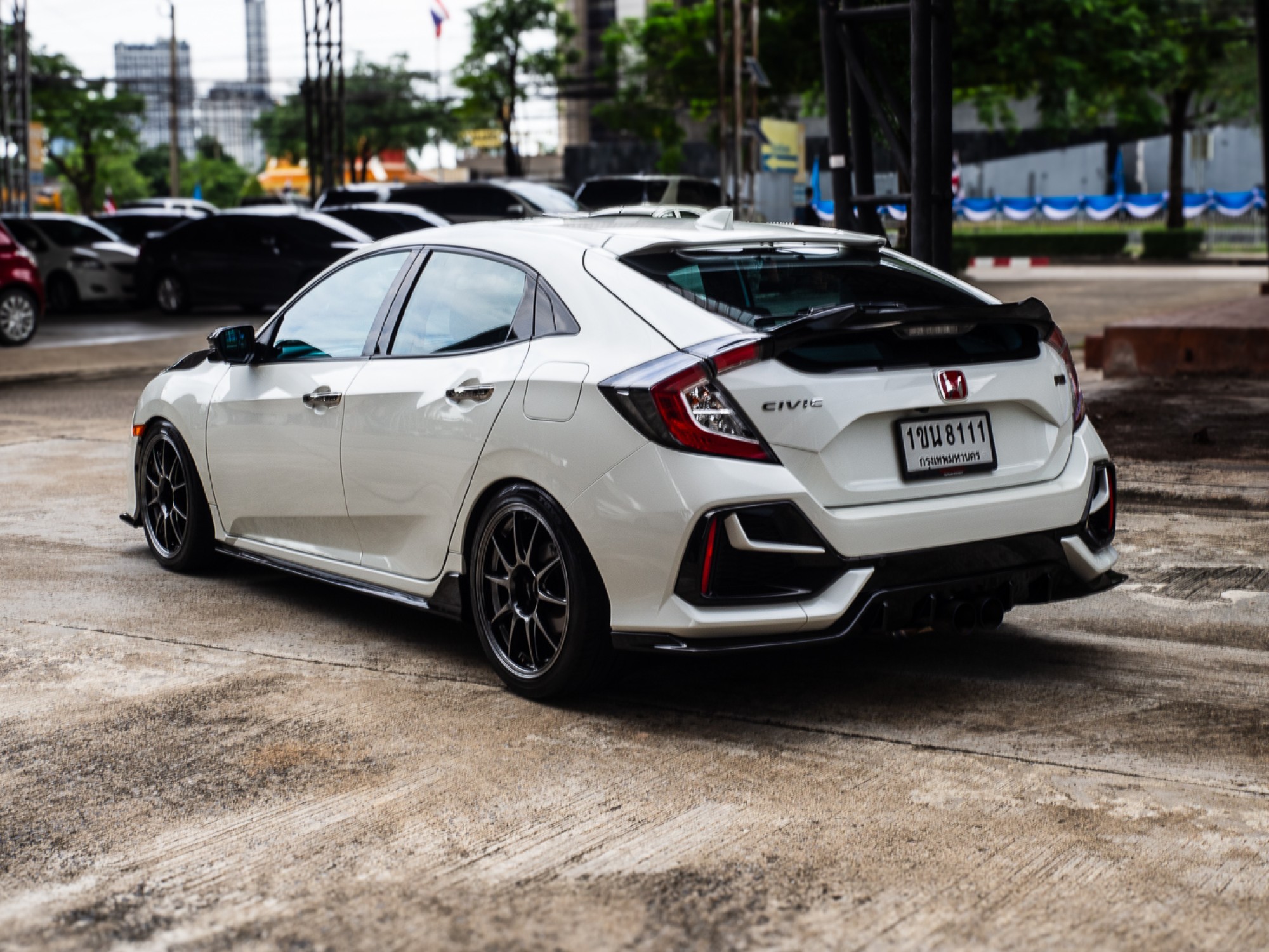 2021 Honda Civic Type R สีขาว (รูปที่ 5)