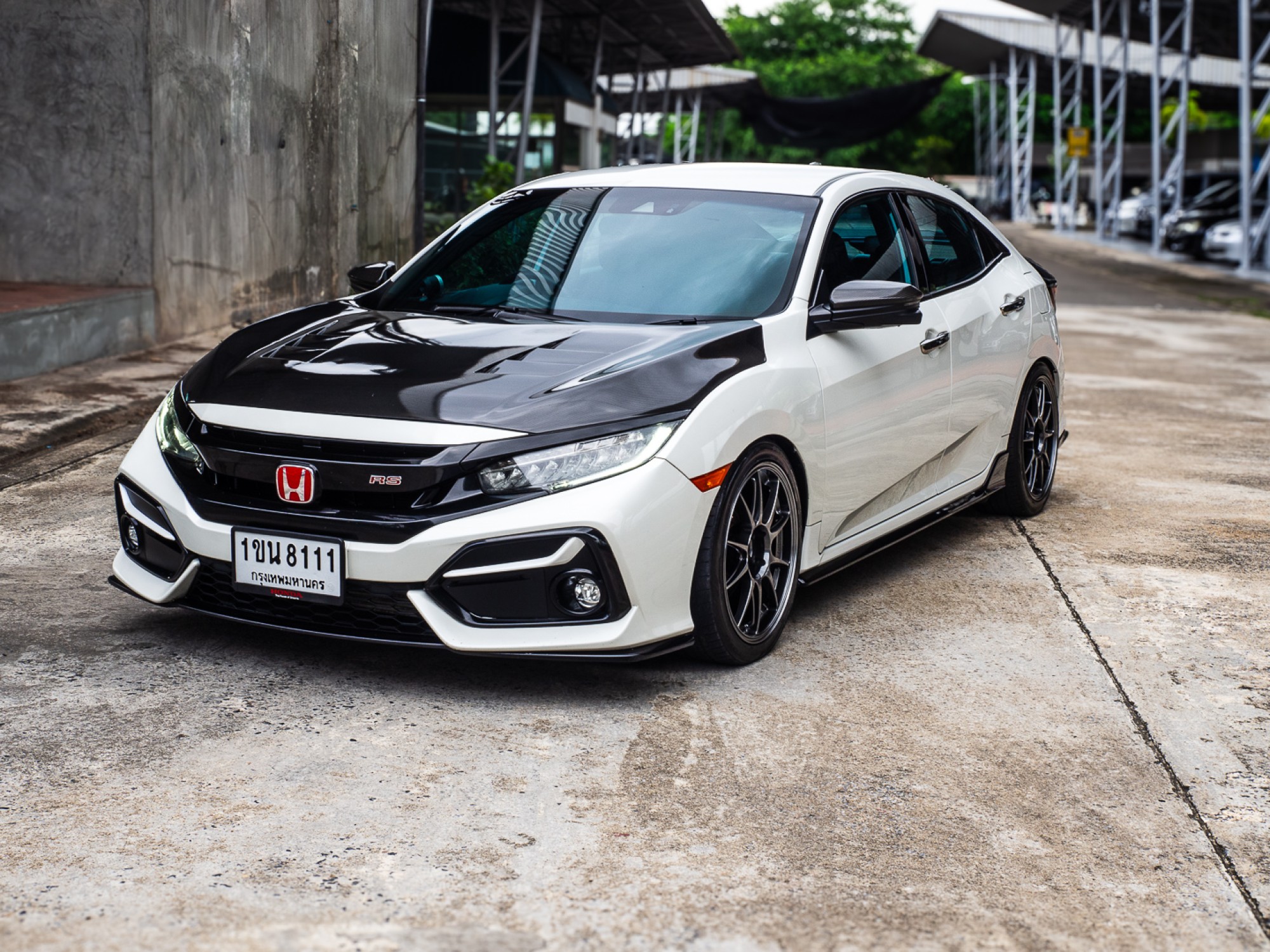 2021 Honda Civic Type R สีขาว (รูปที่ 3)