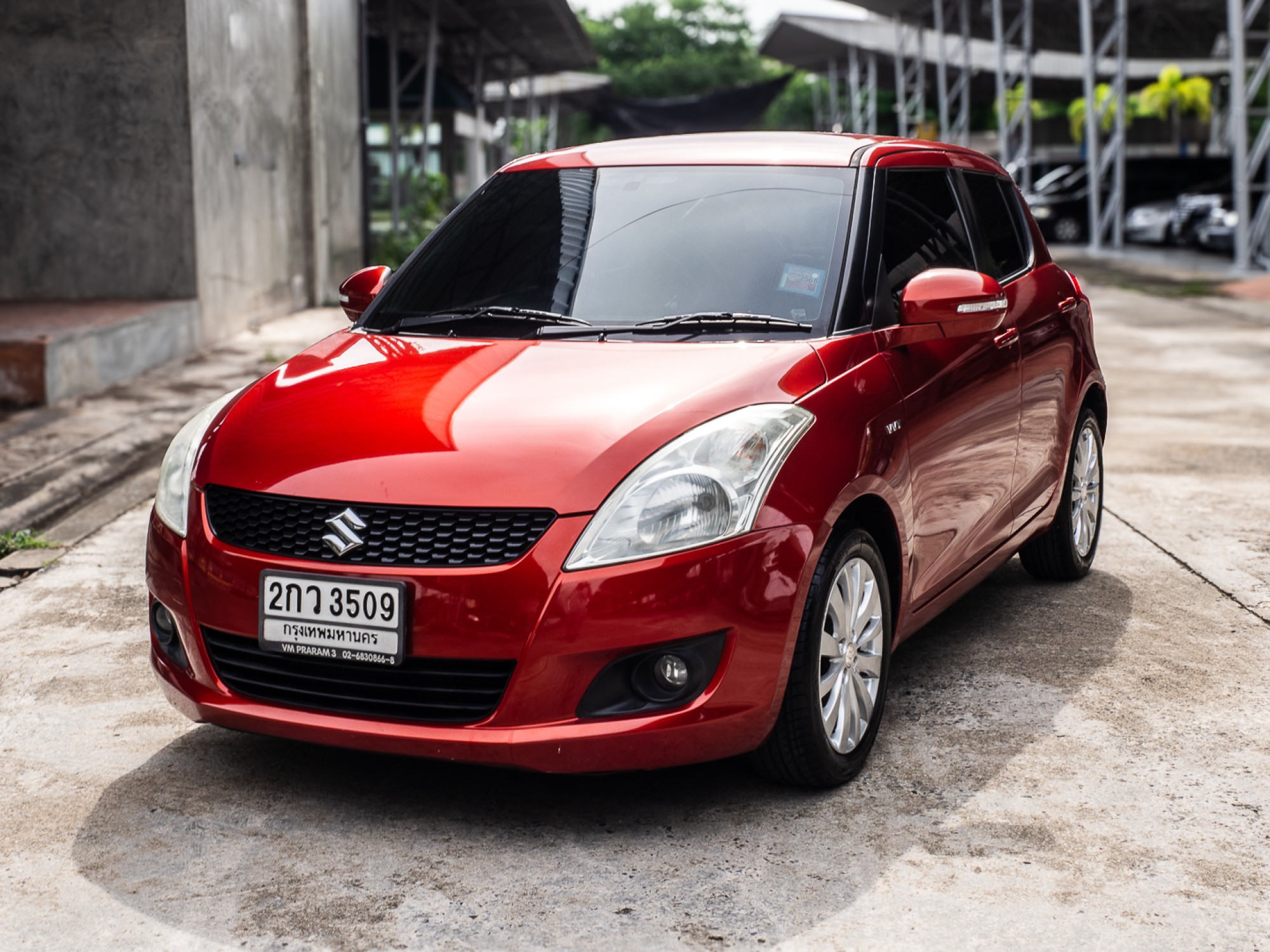 2013 Suzuki Swift สีส้ม (รูปที่ 3)