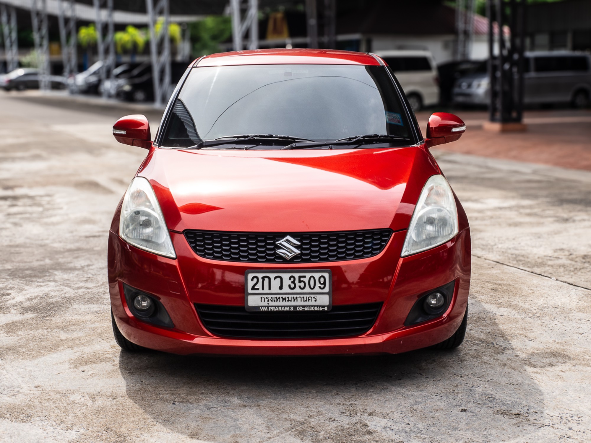 2013 Suzuki Swift สีส้ม (รูปที่ 2)