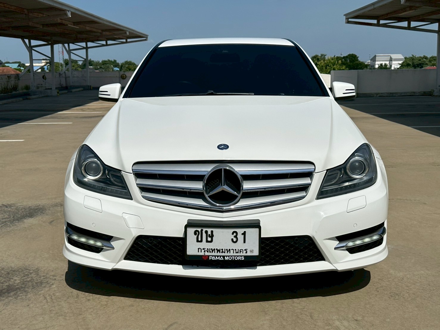 Mercedes-Benz C-Class W204 C250 สีขาว (รูปที่ 4)