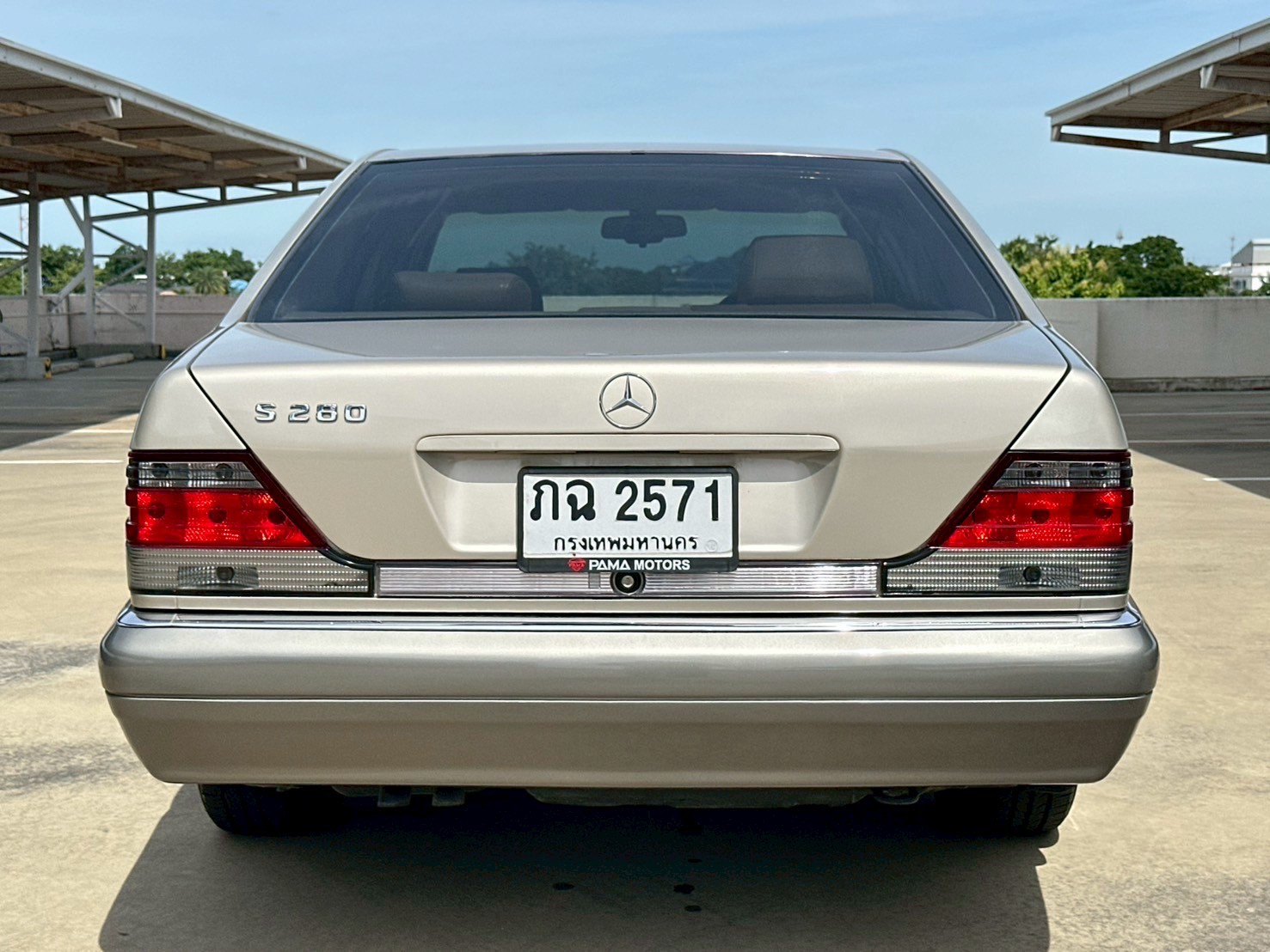 1999 Mercedes-Benz S-Class W140 S280 สีน้ำตาล (รูปที่ 9)