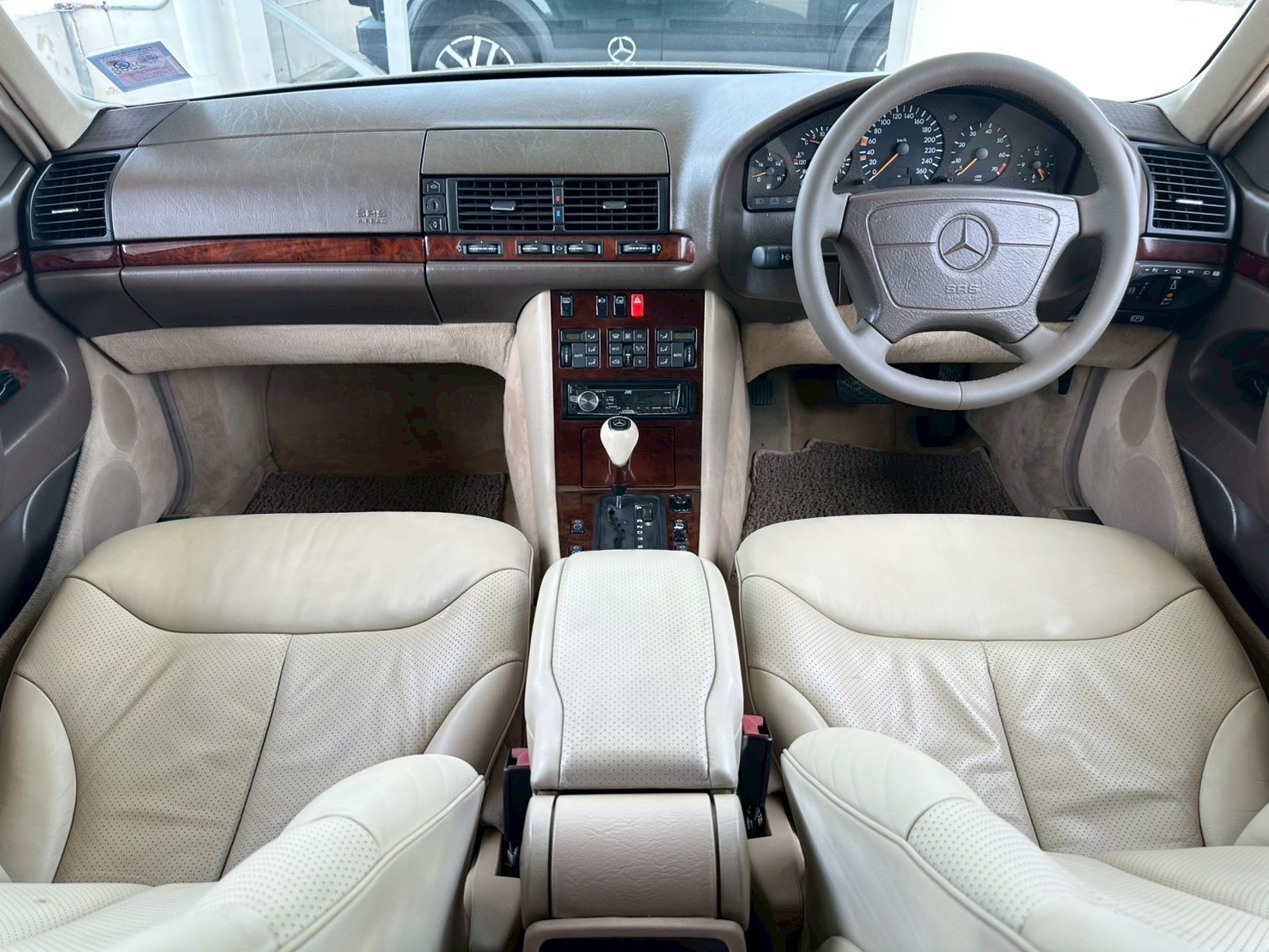 1999 Mercedes-Benz S-Class W140 S280 สีน้ำตาล (รูปที่ 14)