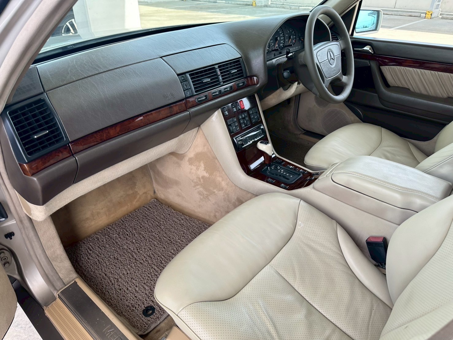 1999 Mercedes-Benz S-Class W140 S280 สีน้ำตาล (รูปที่ 12)