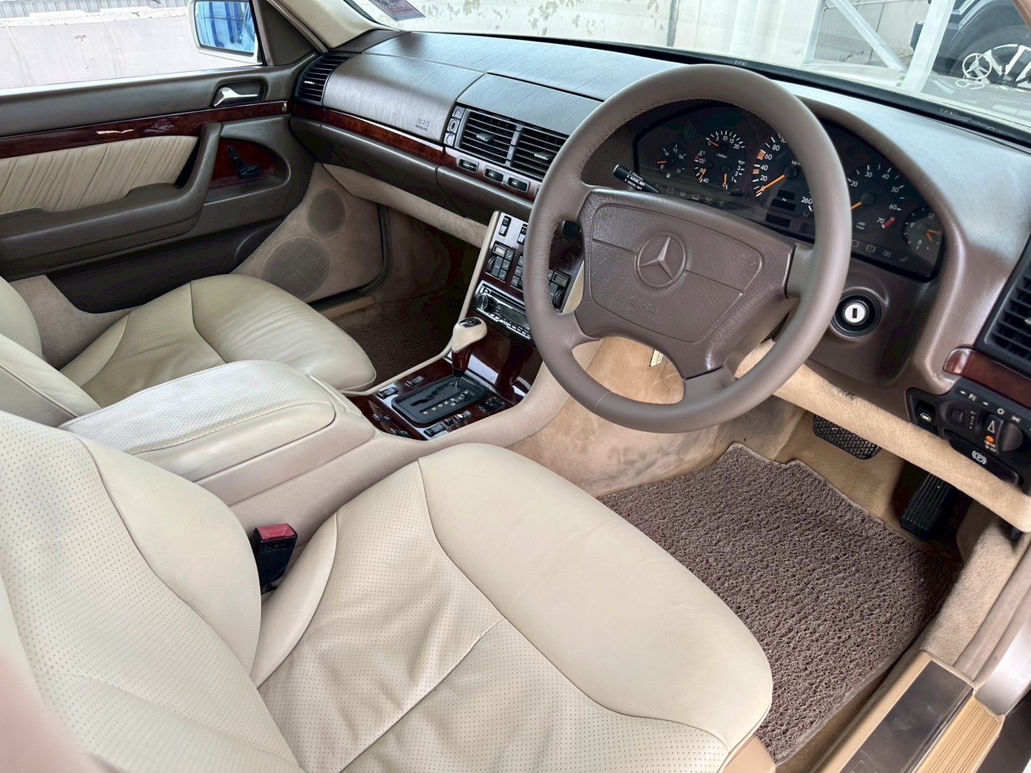 1999 Mercedes-Benz S-Class W140 S280 สีน้ำตาล (รูปที่ 10)