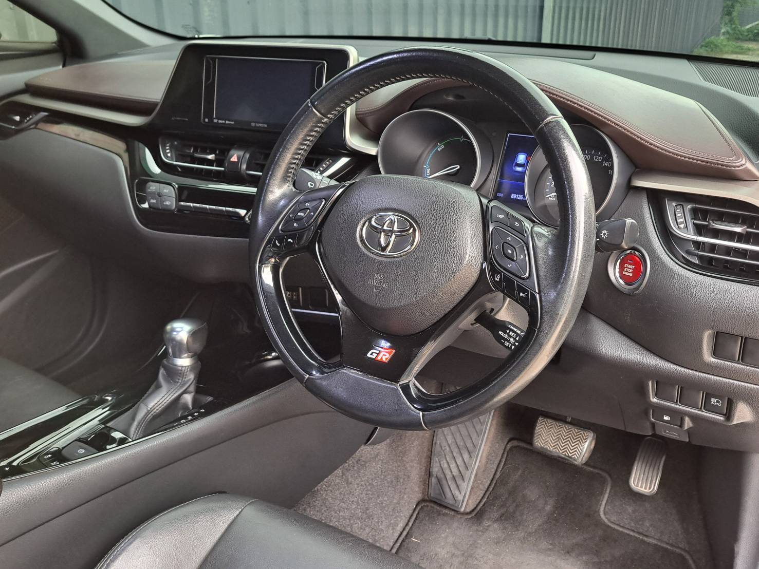 TOYOTA CHR 1.8HV HI HIBRIDท็อปสุด ไมล์น้อย89,000 มือเดียว ประหยัดมาก (รูปที่ 9)