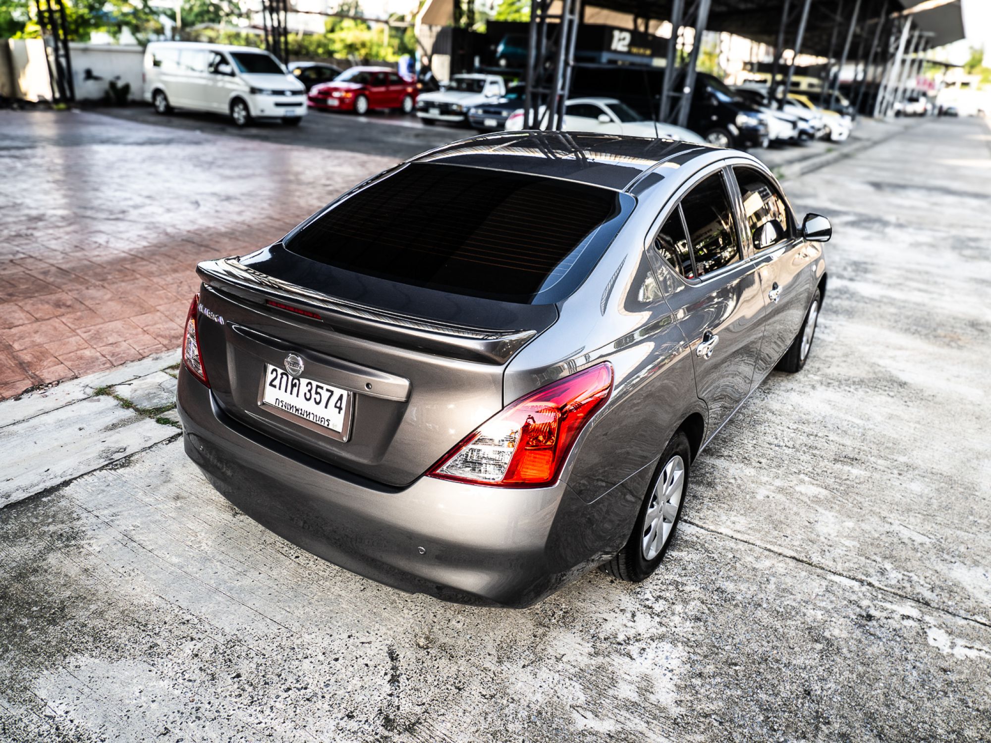 2013 Nissan Almera สีน้ำตาล (รูปที่ 14)