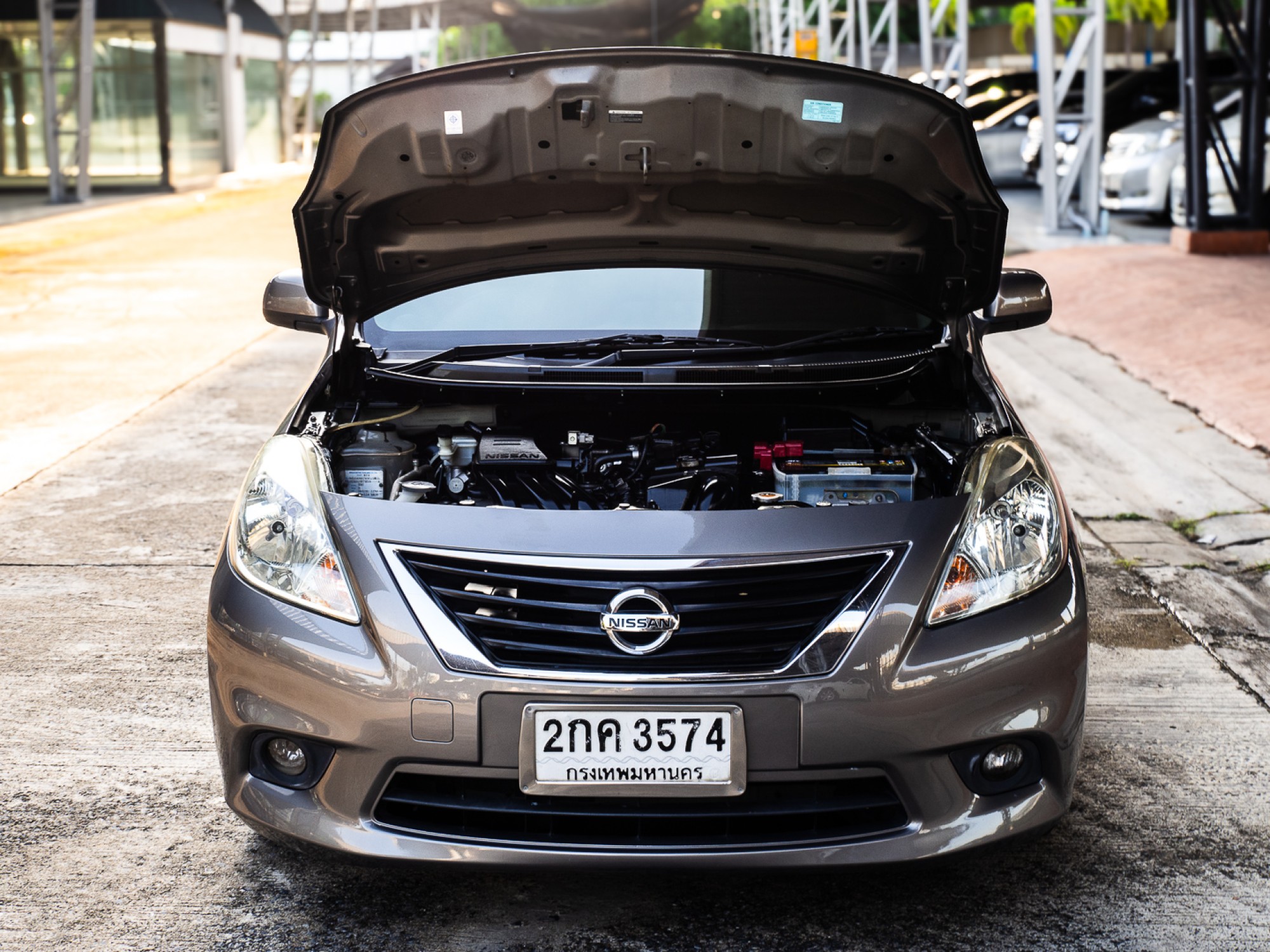 2013 Nissan Almera สีน้ำตาล (รูปที่ 16)