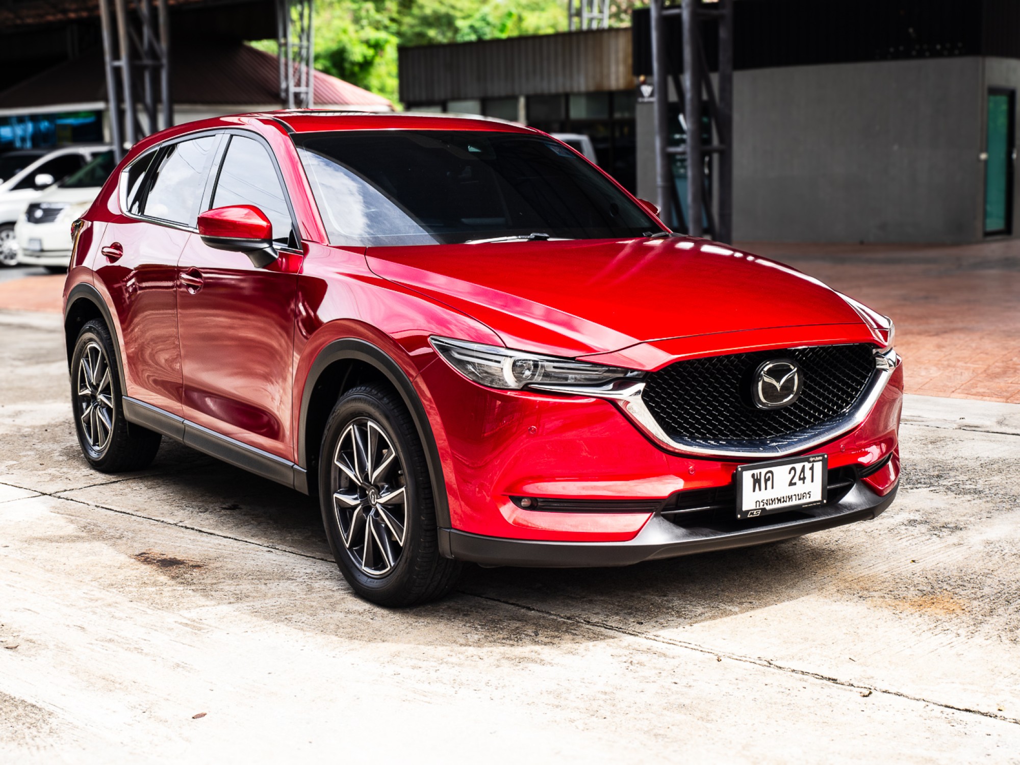 2018 Mazda CX-5 สีแดง (รูปที่ 2)