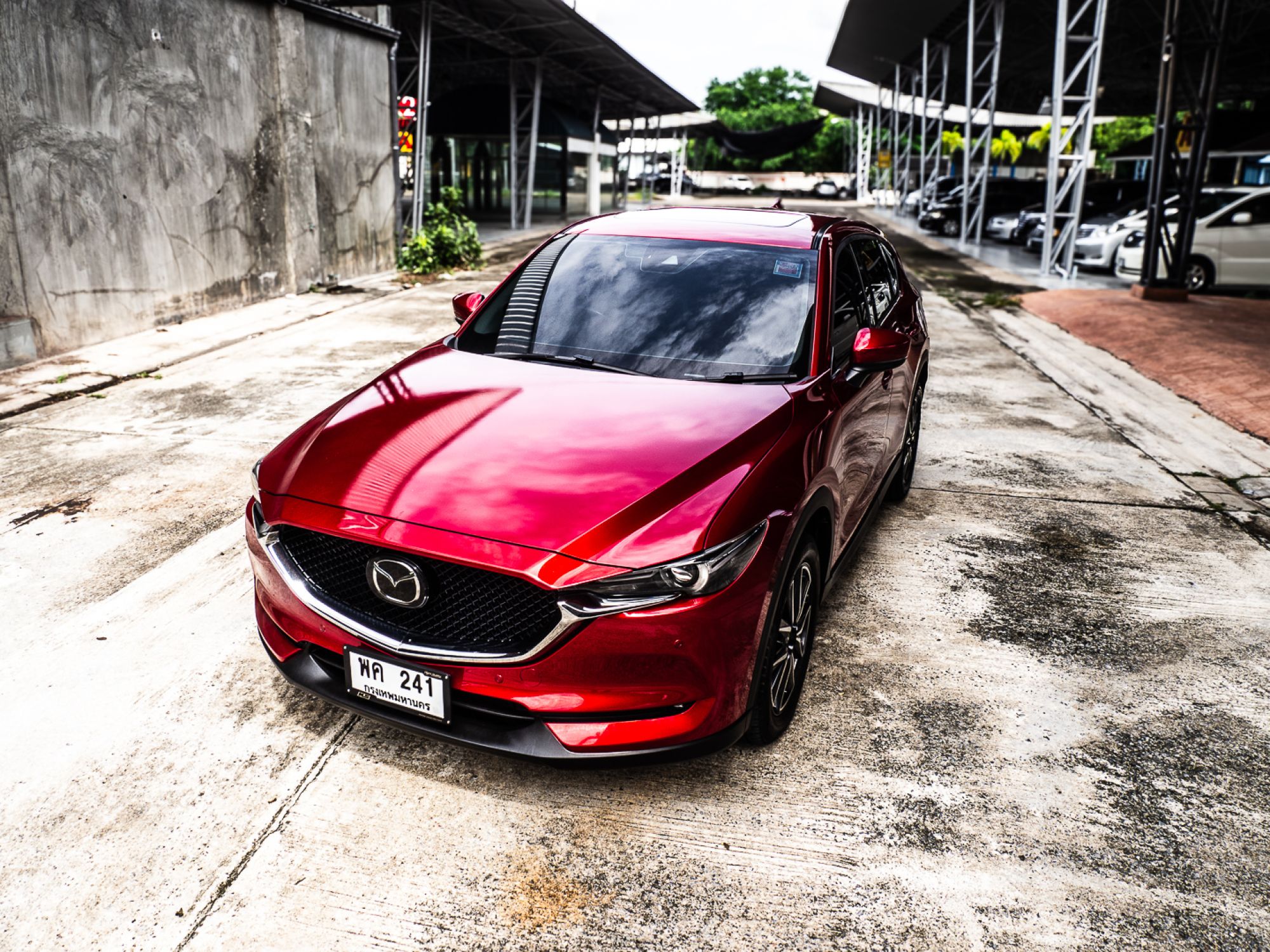 2018 Mazda CX-5 สีแดง (รูปที่ 3)
