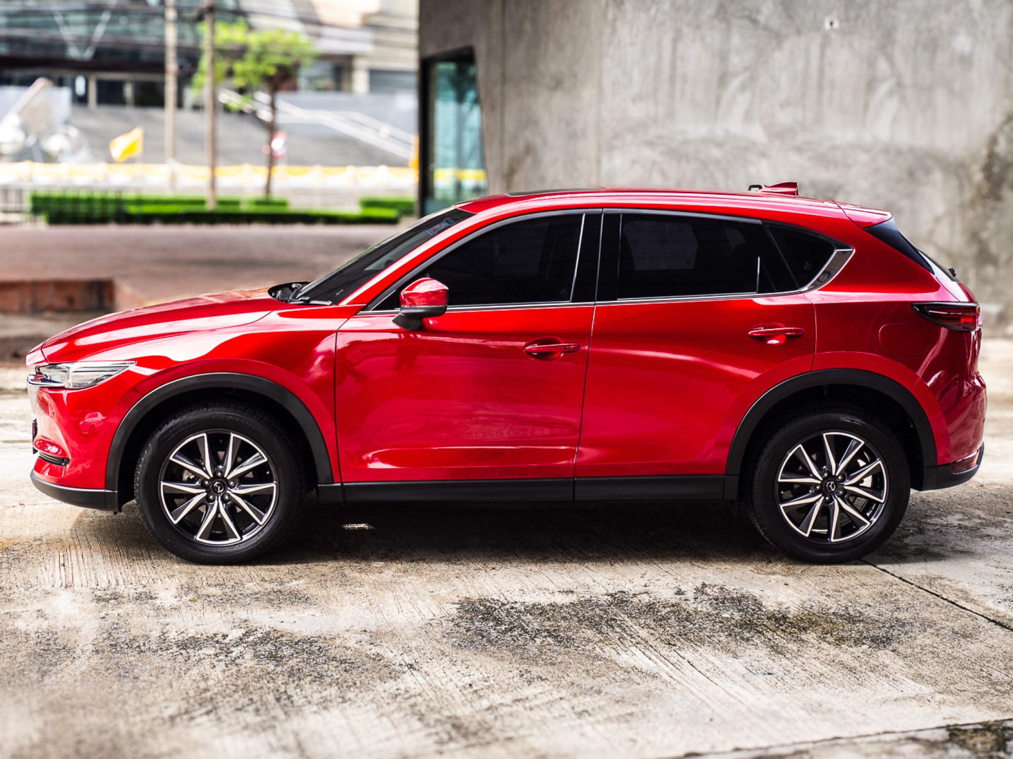 2018 Mazda CX-5 สีแดง (รูปที่ 4)