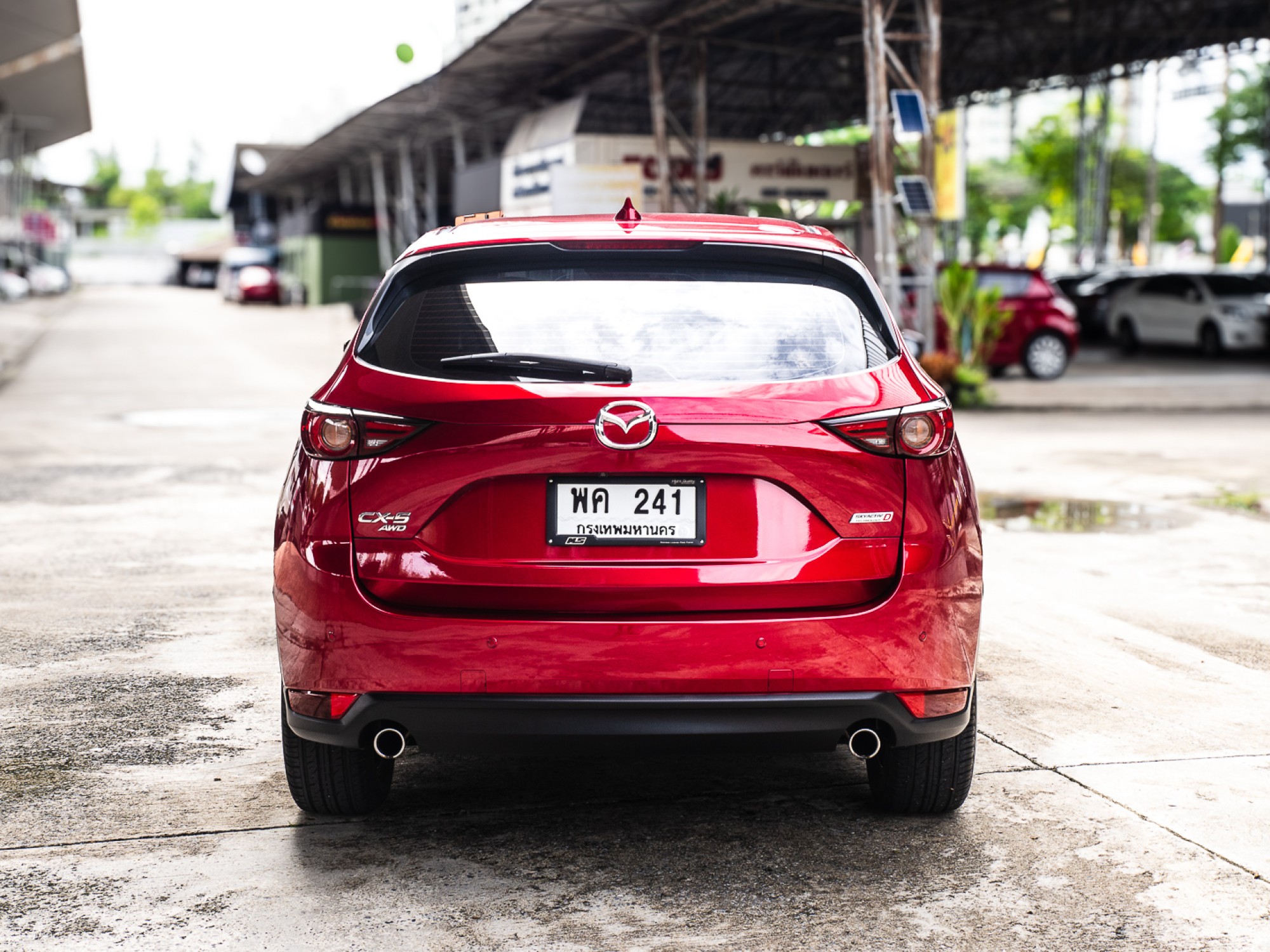 2018 Mazda CX-5 สีแดง (รูปที่ 6)