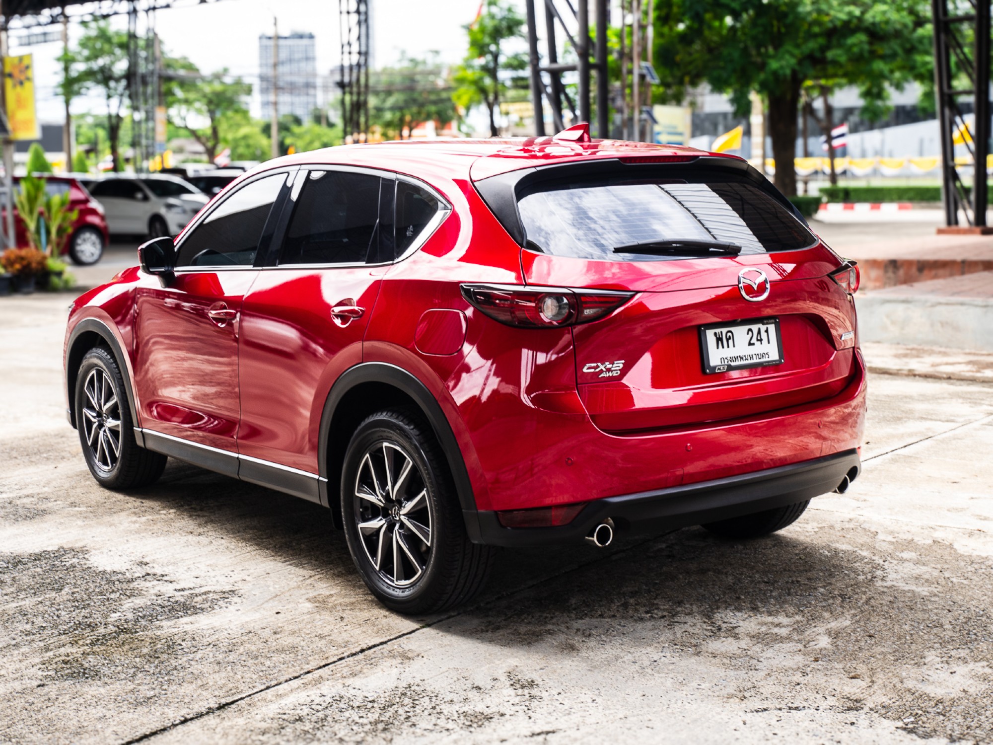 2018 Mazda CX-5 สีแดง (รูปที่ 5)