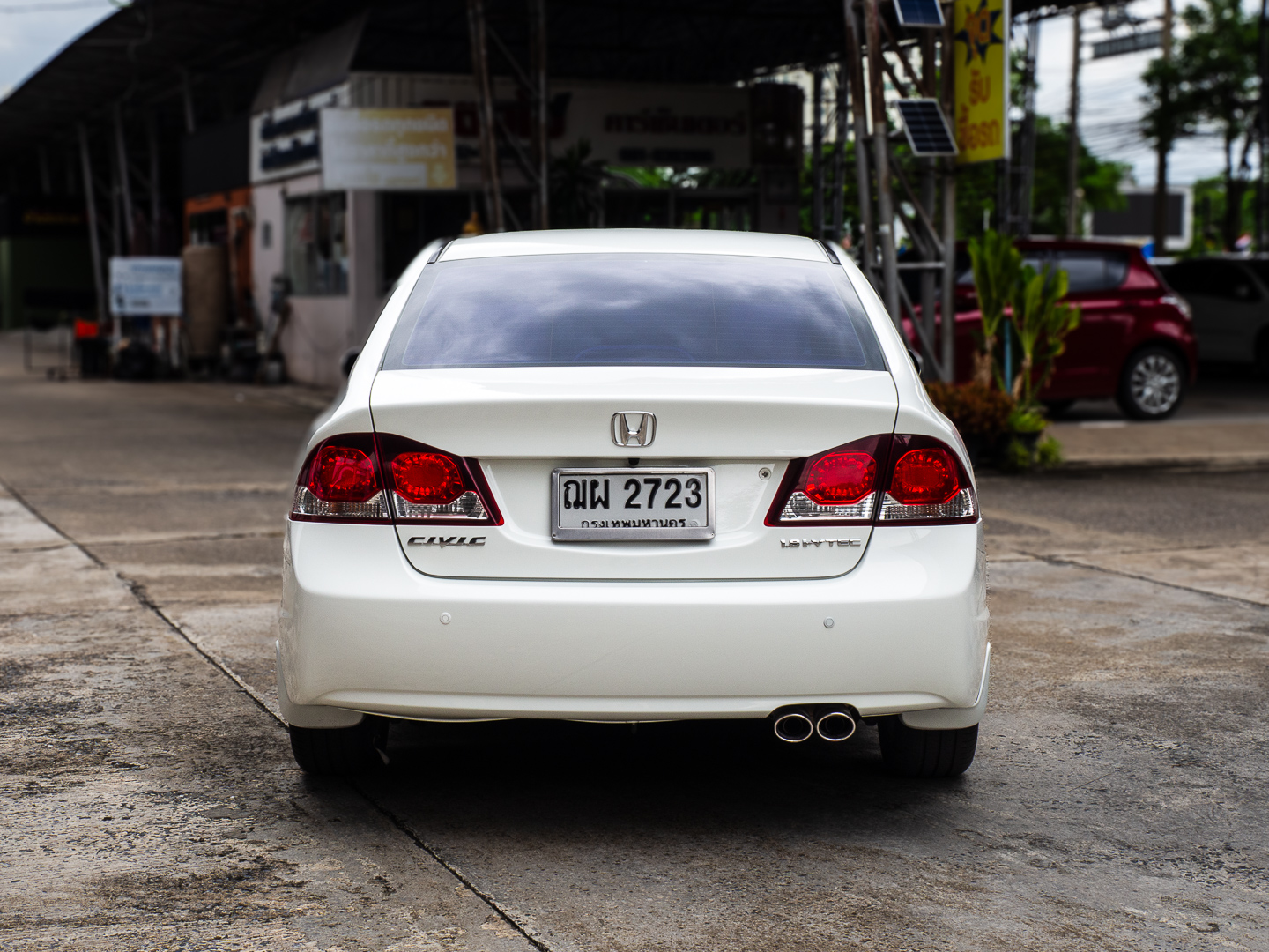 2009 Honda Civic FD สีขาว (รูปที่ 5)