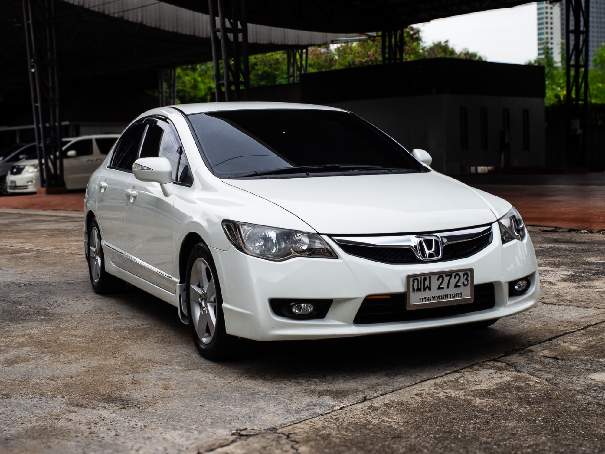 2009 Honda Civic FD สีขาว
