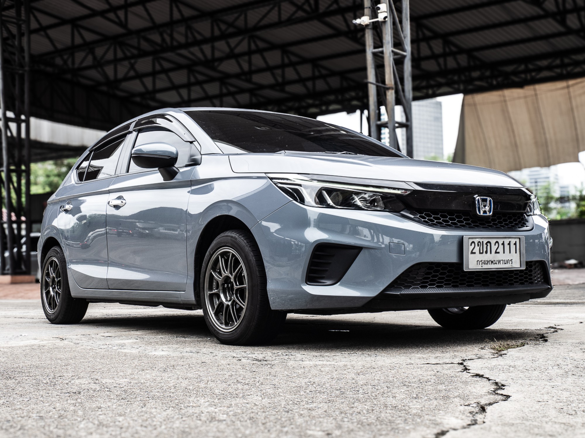 2022 Honda City Hatchback สีเทา (รูปที่ 16)