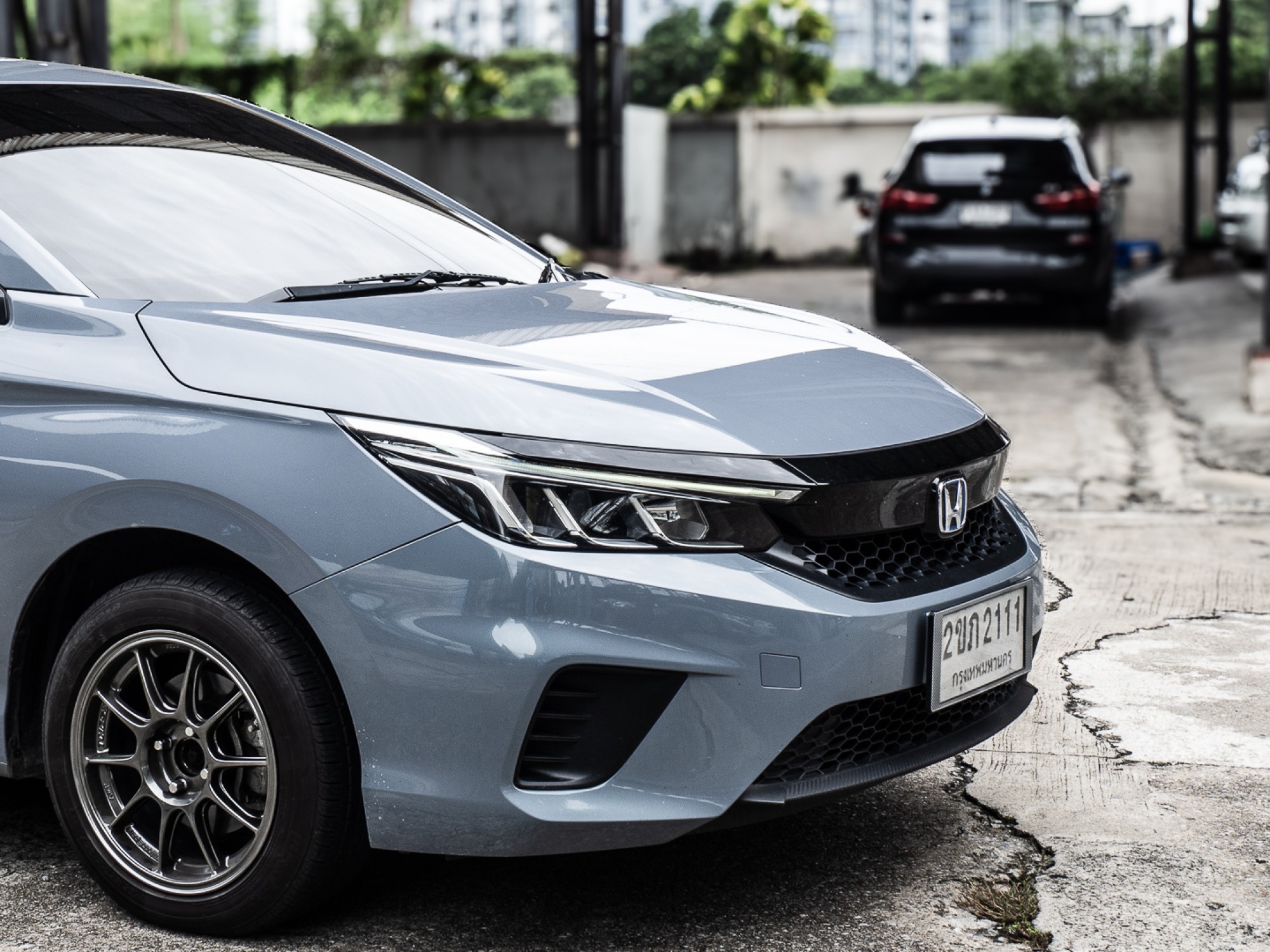 2022 Honda City Hatchback สีเทา (รูปที่ 18)