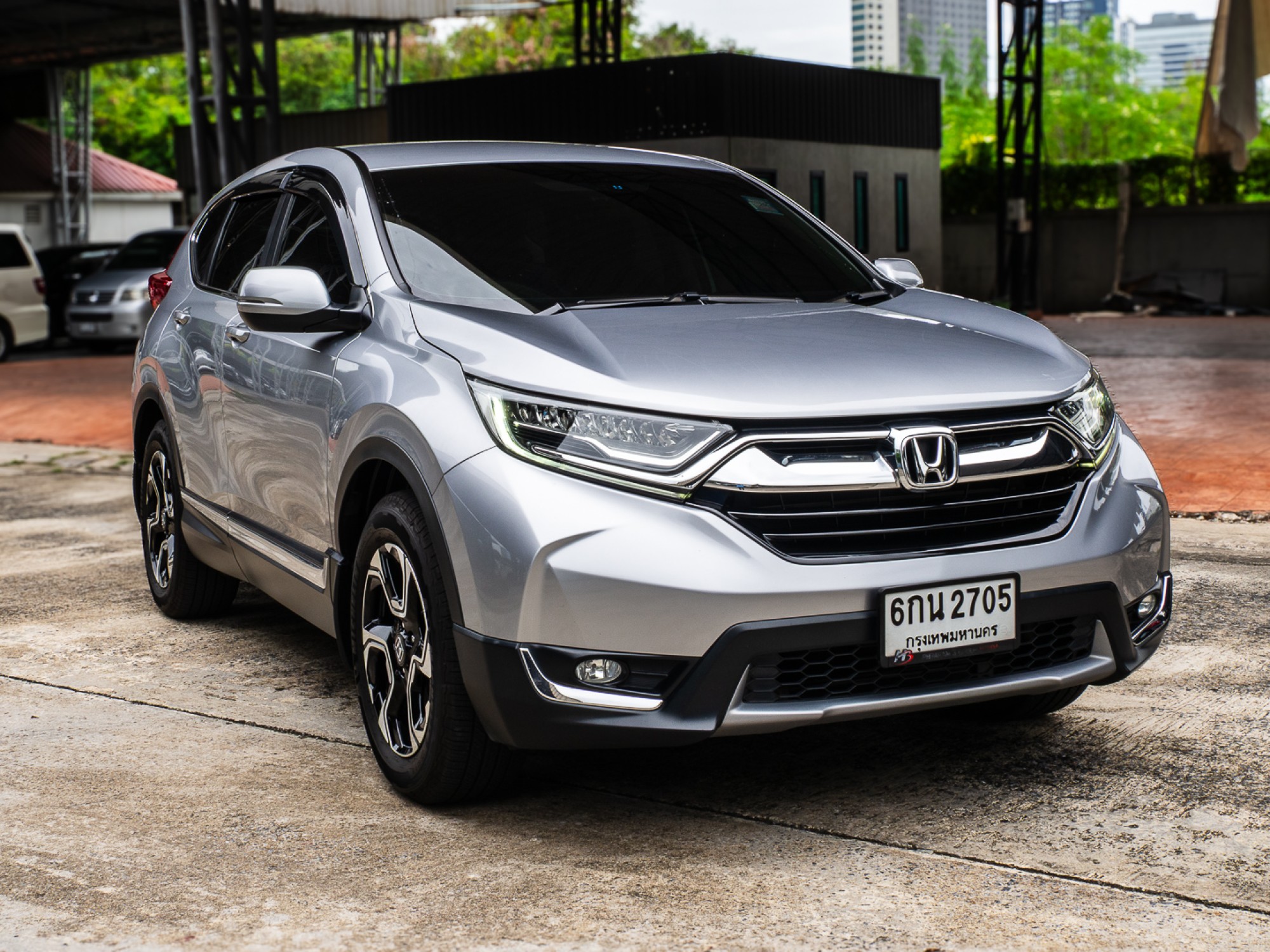 2017 Honda CR-V สีเงิน