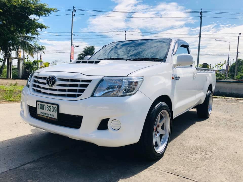 Toyota Hilux Vigo ตอนเดียว ปี 2015 สีขาว (รูปที่ 3)