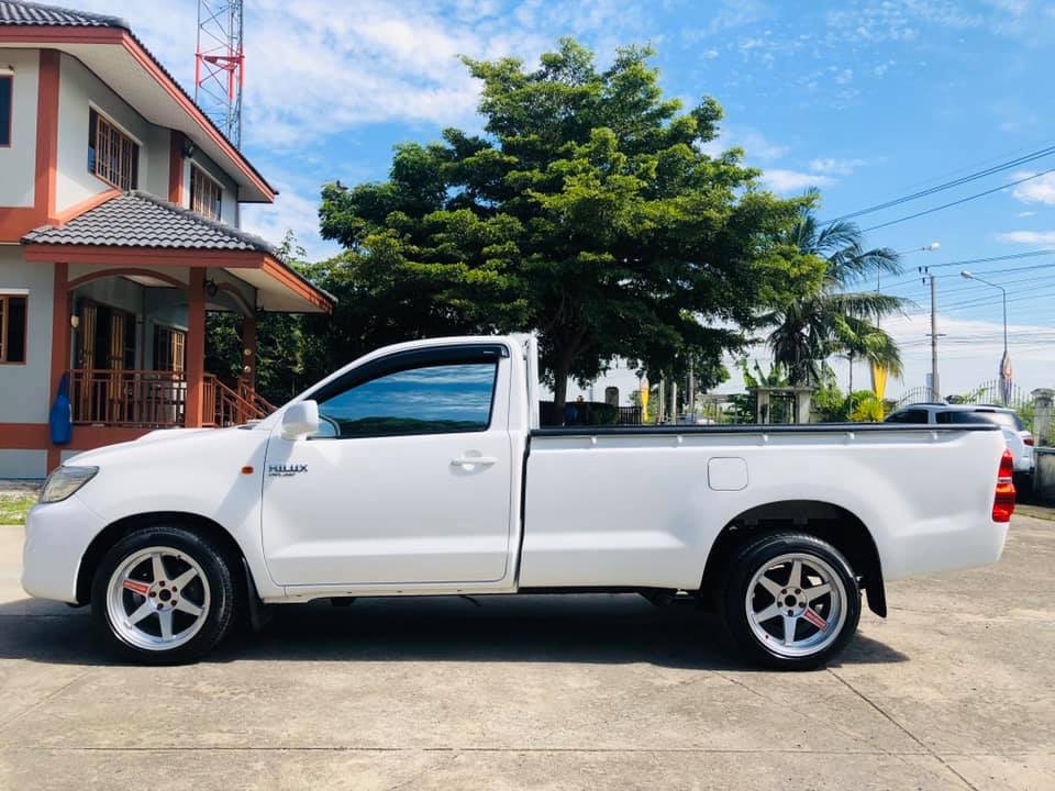 Toyota Hilux Vigo ตอนเดียว ปี 2015 สีขาว (รูปที่ 4)