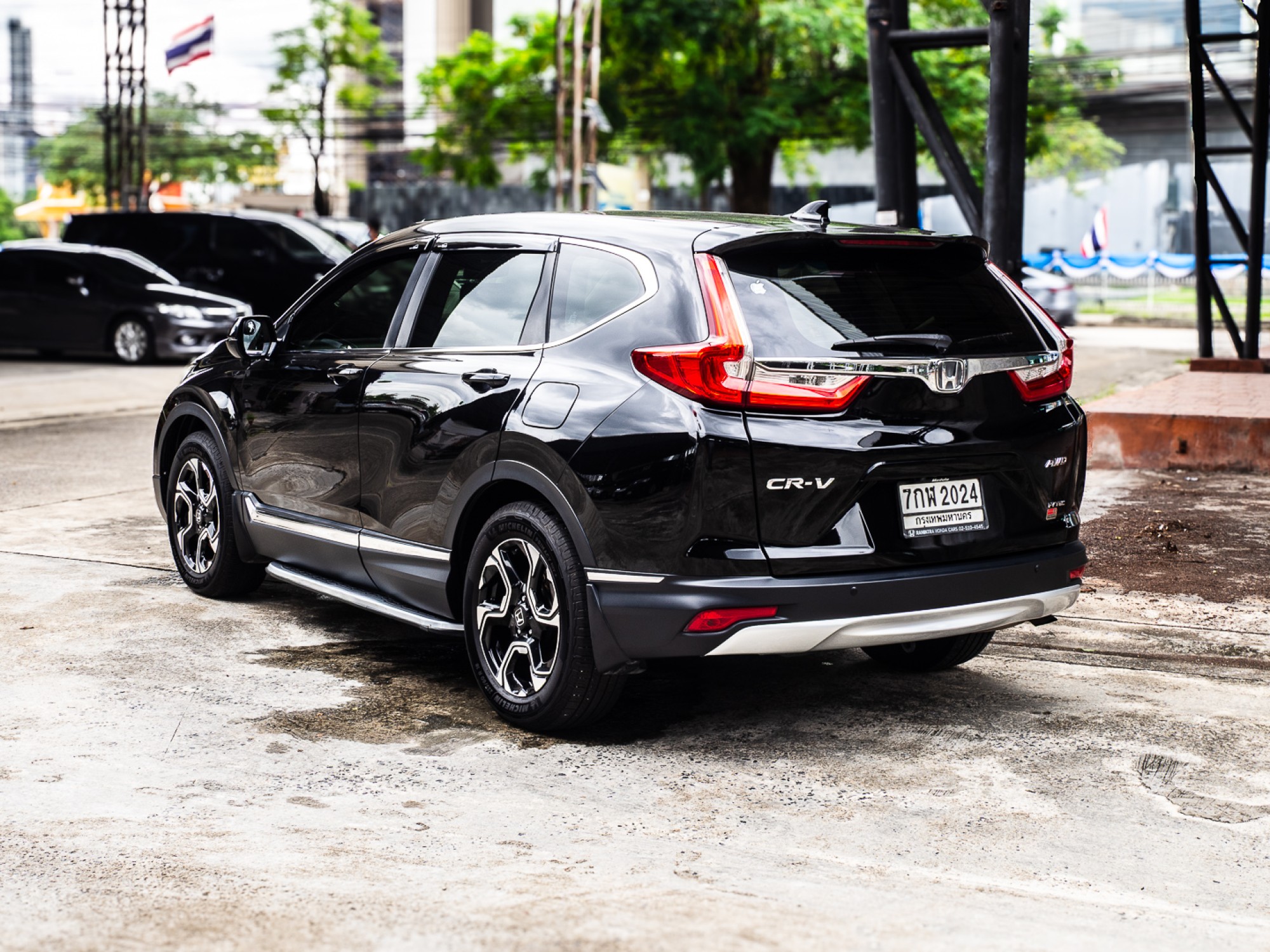 2018 Honda CR-V สีดำ (รูปที่ 5)