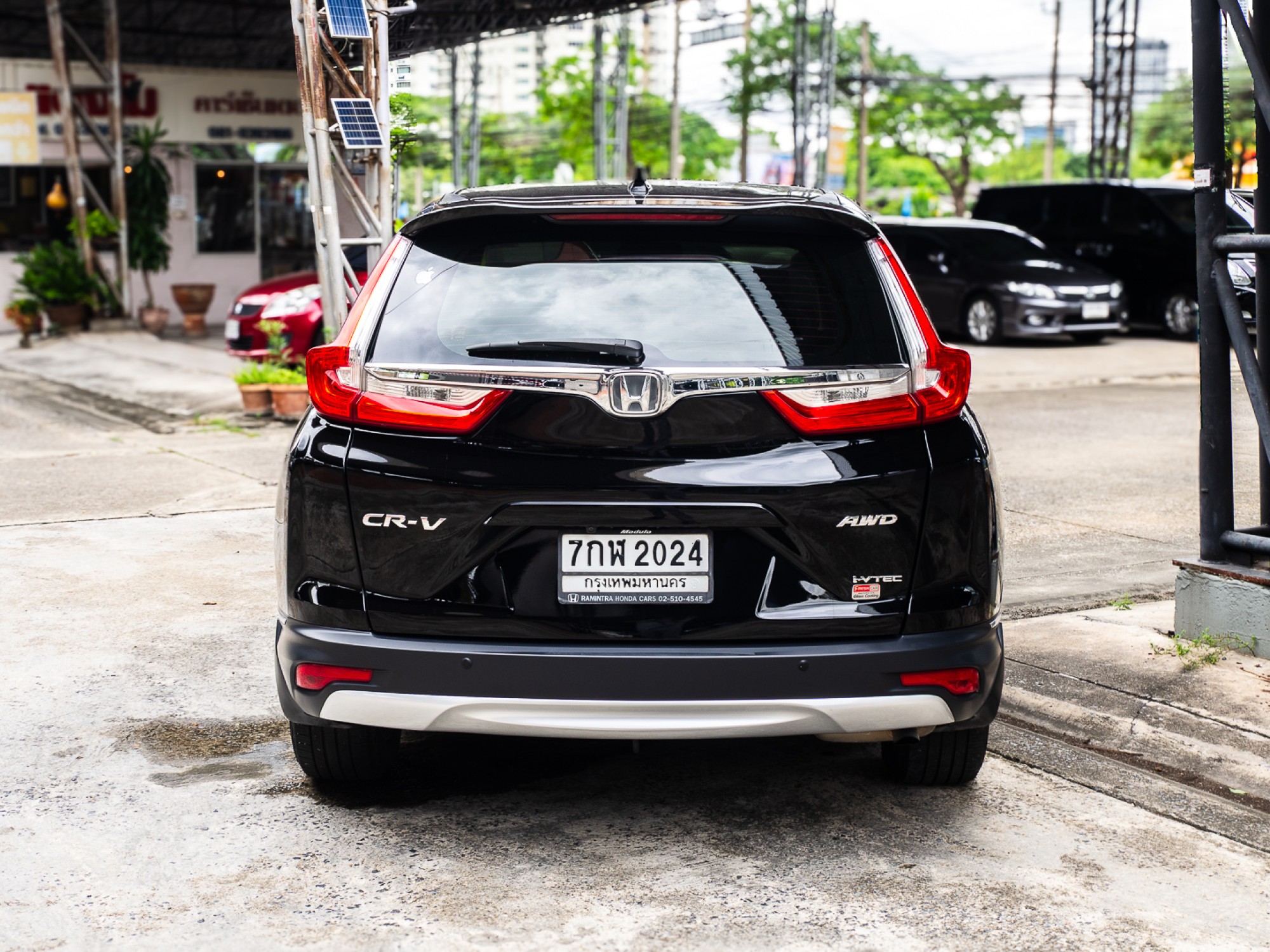 2018 Honda CR-V สีดำ (รูปที่ 6)