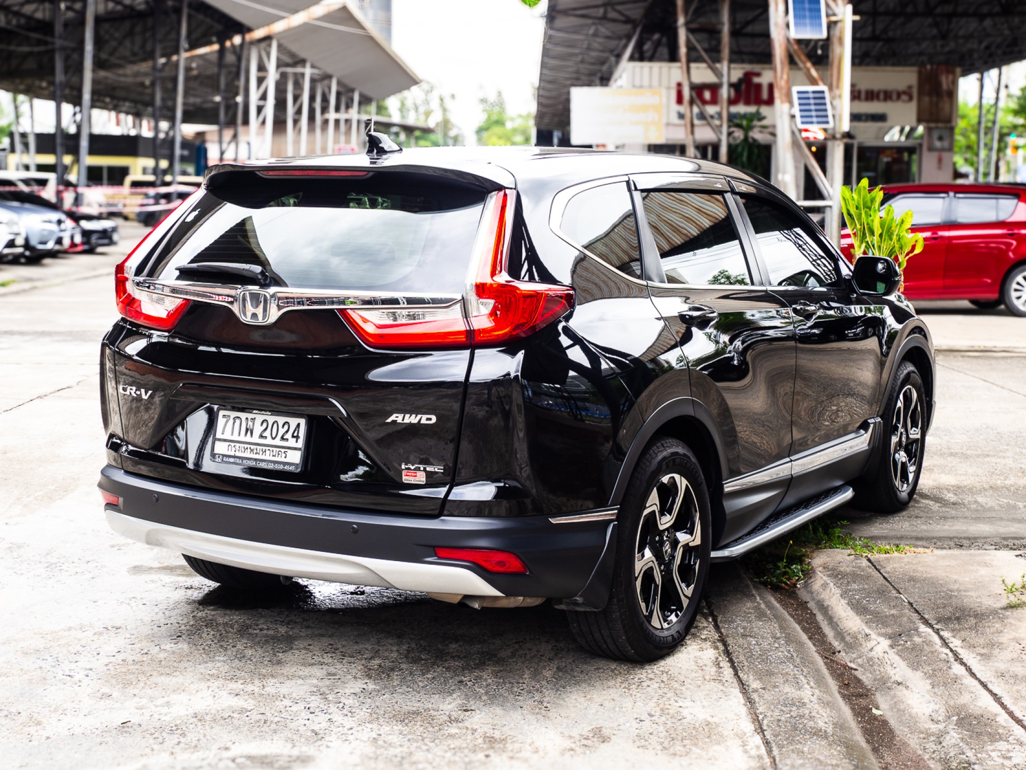 2018 Honda CR-V สีดำ (รูปที่ 7)