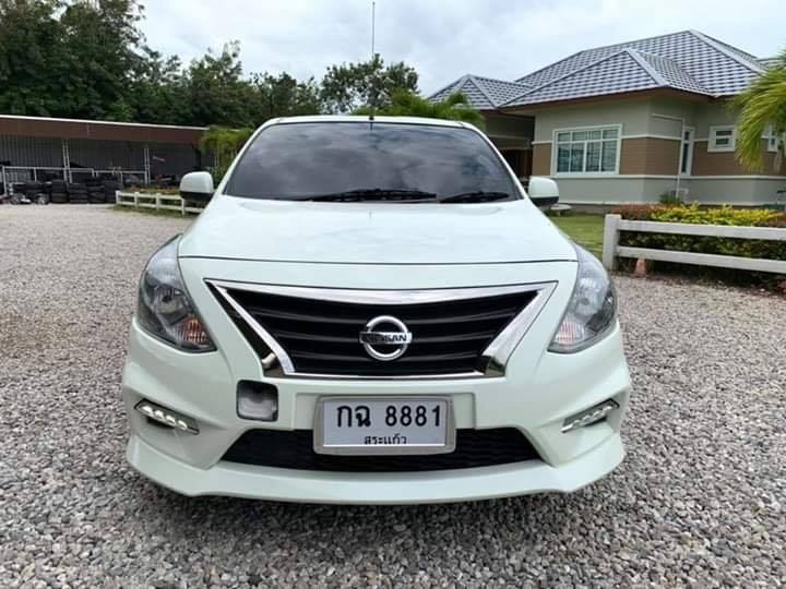 Nissan Almera ปี 2017 สีขาว (รูปที่ 2)