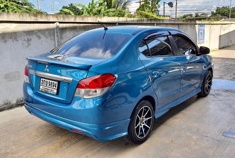 Mitsubishi Attrage ปี 2013 สีฟ้า (รูปที่ 3)