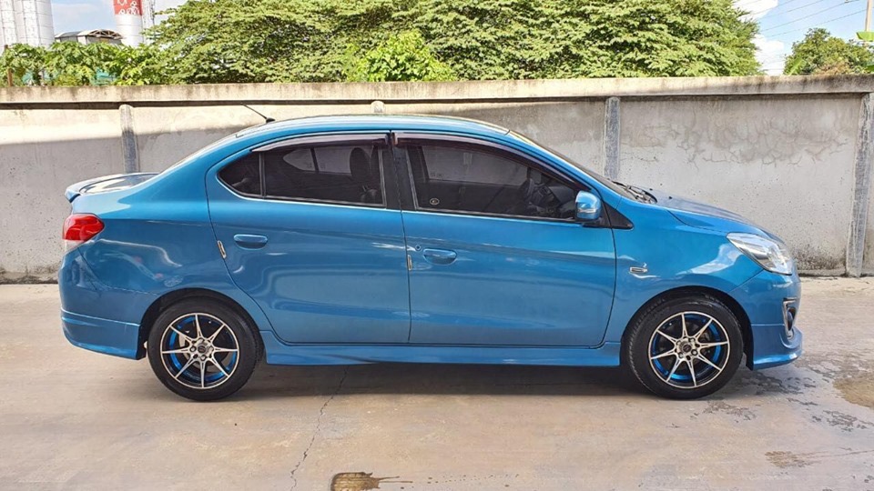 Mitsubishi Attrage ปี 2013 สีฟ้า (รูปที่ 5)