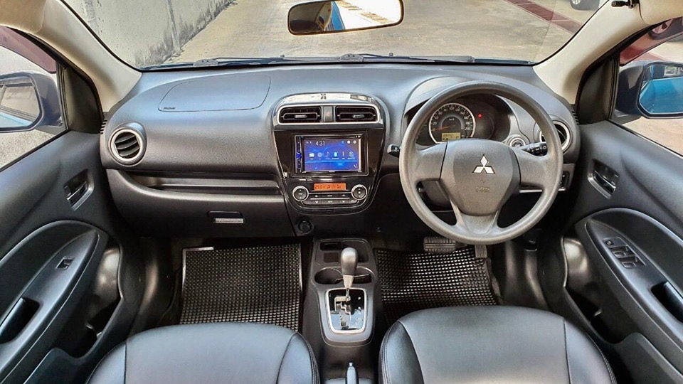 Mitsubishi Attrage ปี 2013 สีฟ้า (รูปที่ 8)