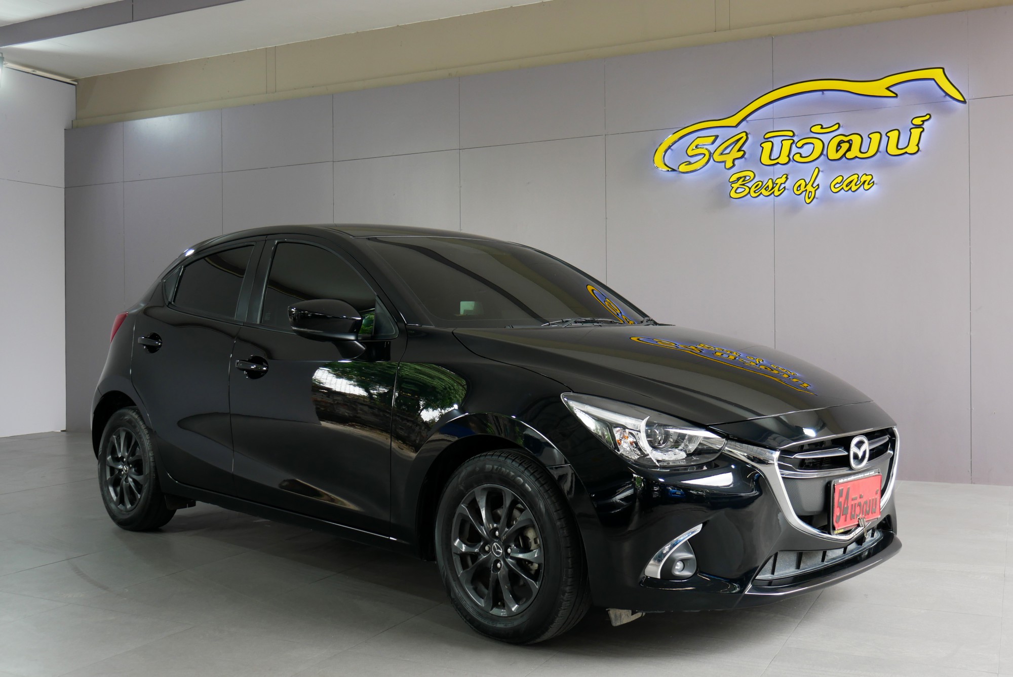 MAZDA 2 1.3 SKYACTIV SPORT HIGHT CONNECT AT Hatchback (5 ประตู) ปี 2018 สีดำ