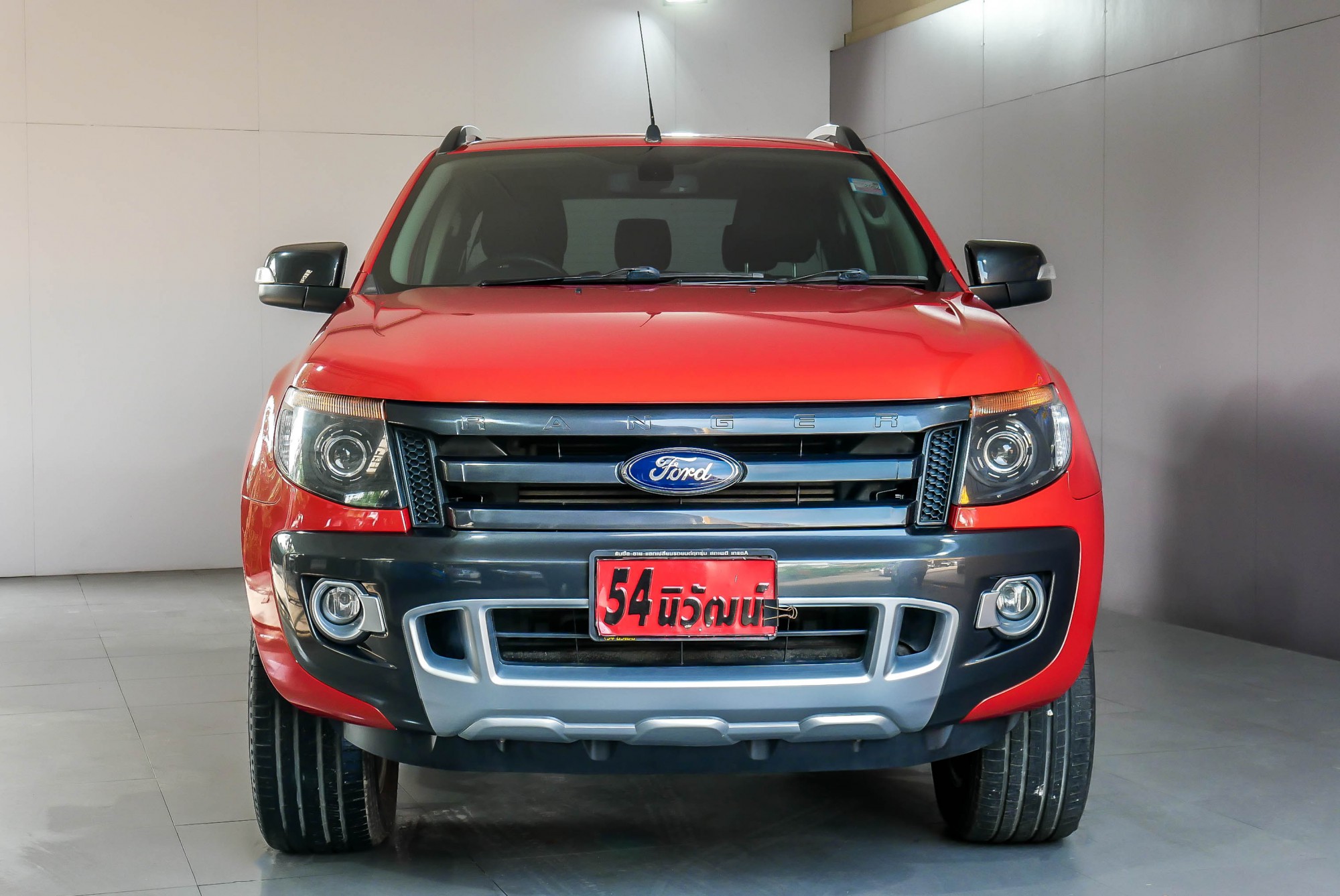 FORD RANGER DOUBLECAB 3.2 WILDTACK 4WD. AT ปี 2013 สีส้ม (รูปที่ 2)