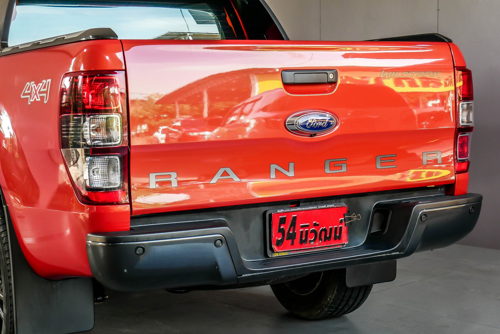 FORD RANGER DOUBLECAB 3.2 WILDTACK 4WD. AT ปี 2013 สีส้ม (รูปที่ 18)