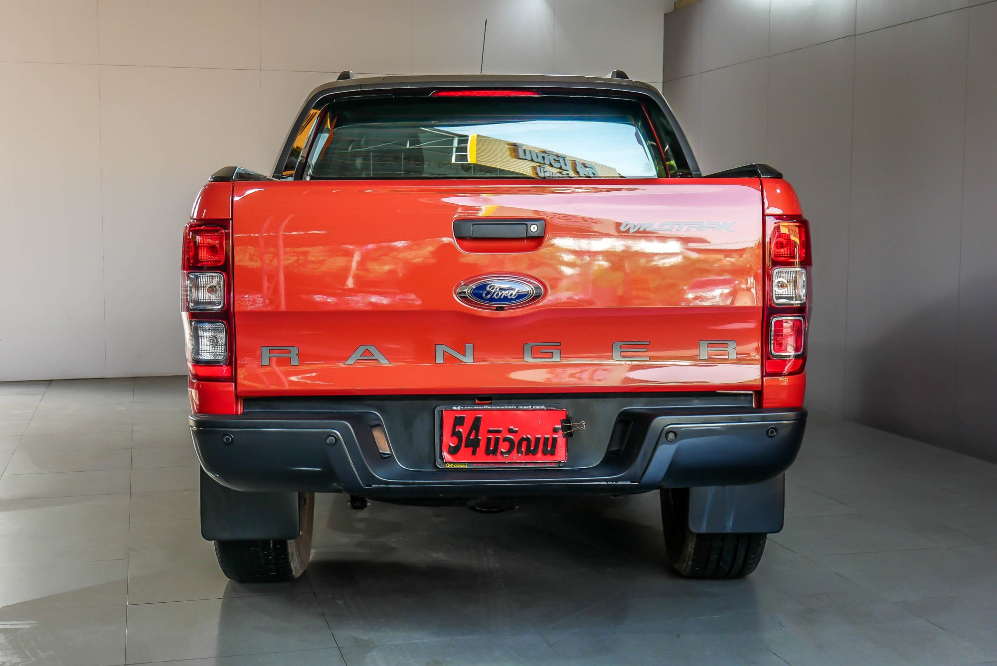 FORD RANGER DOUBLECAB 3.2 WILDTACK 4WD. AT ปี 2013 สีส้ม (รูปที่ 16)