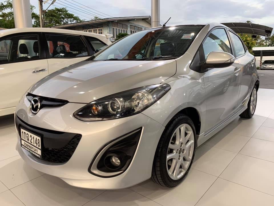 Mazda 2 Sports (5 ประตู) ปี 2012 สีเงิน (รูปที่ 2)