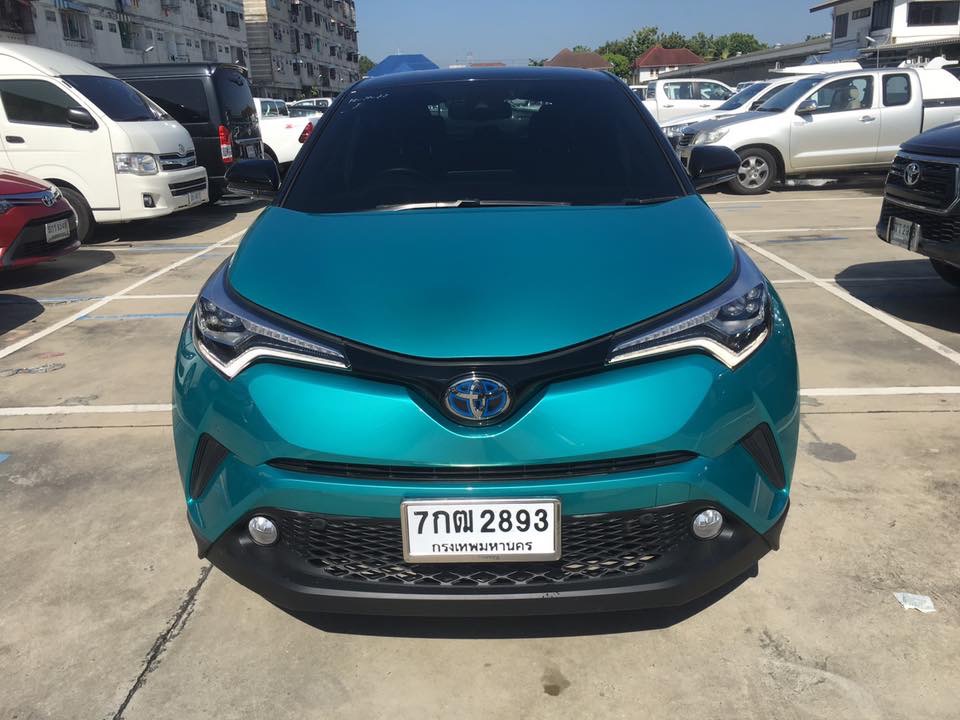 Toyota C-HR ปี 2018 สีเขียว (รูปที่ 3)