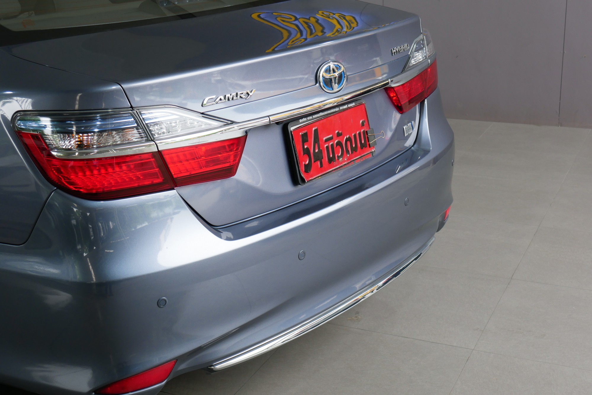 TOYOTA CAMRY 2.5 HV NAVI MINOR CHANGE AT ปี 2015 สีเทา (รูปที่ 21)