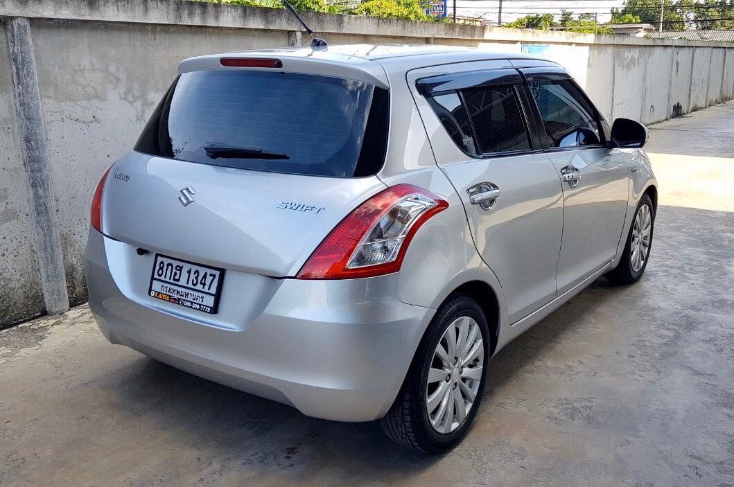 Suzuki Swift ปี 2013 สีเงิน (รูปที่ 4)